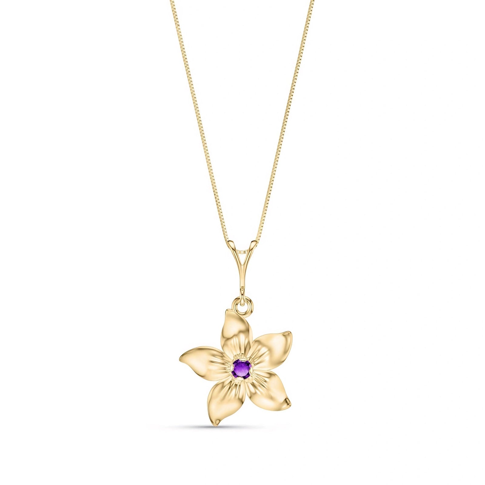 Yellow Gold Amethyst — Adelasia