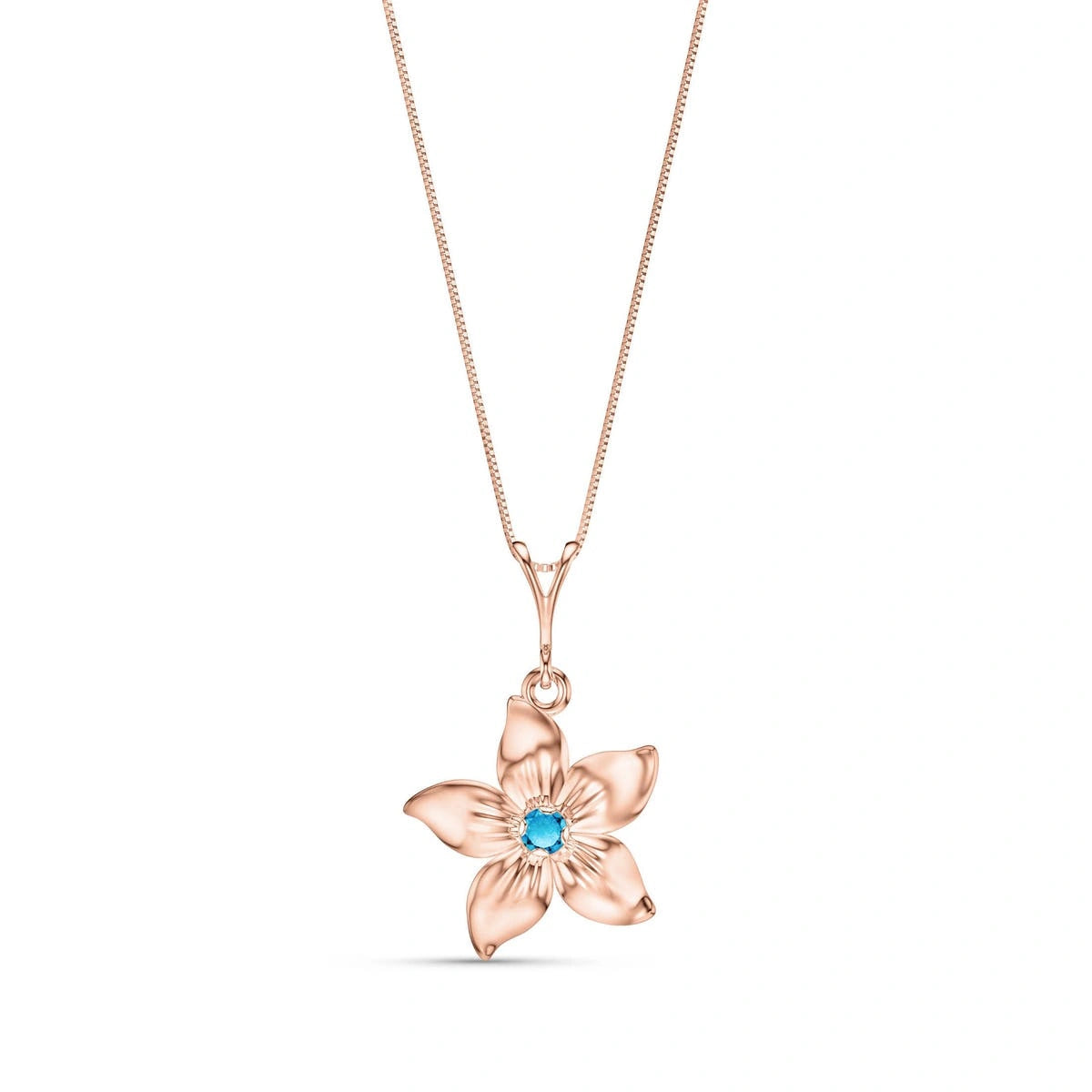 Rose Gold Blue Topaz — Adelasia
