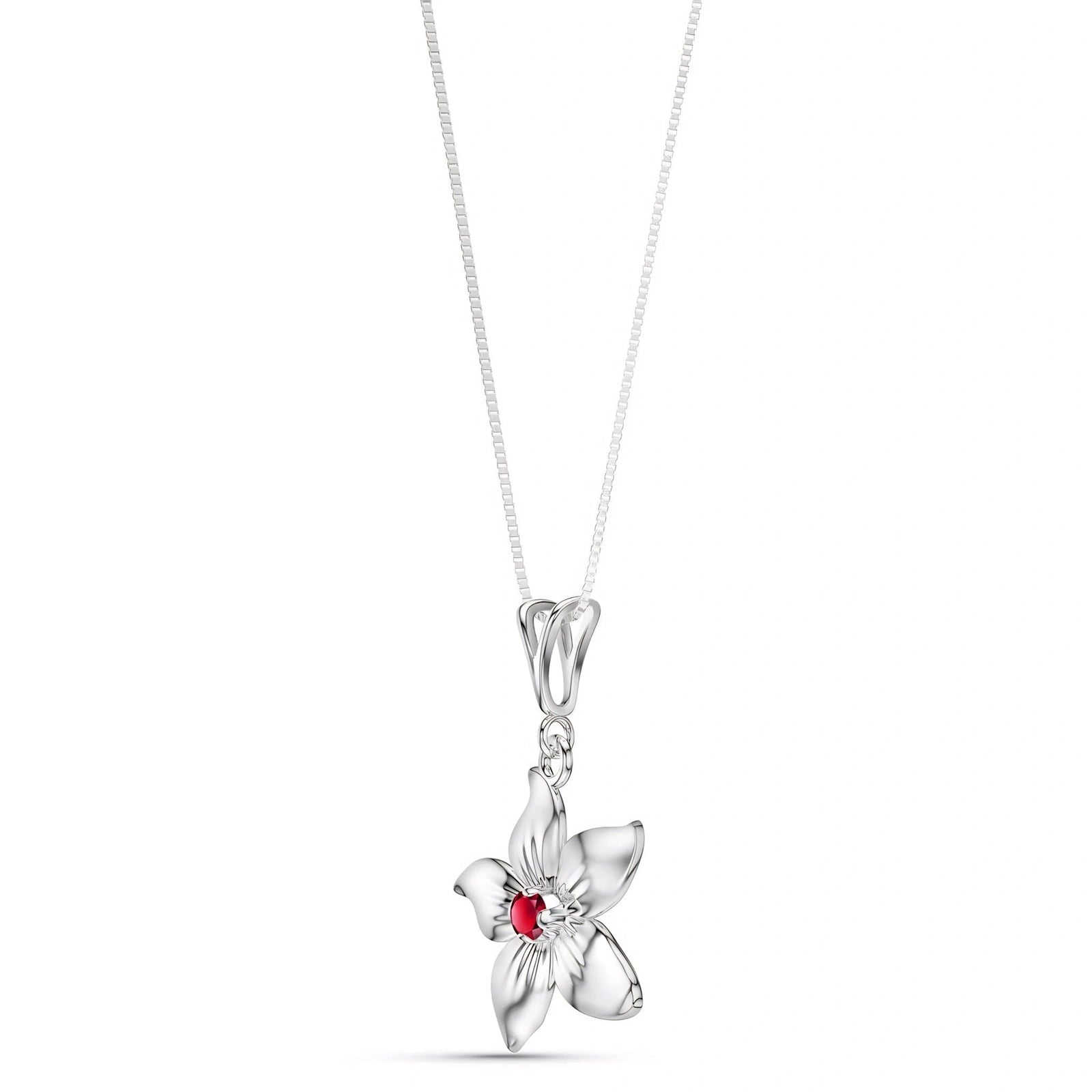White Gold Ruby — Adelasia