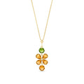 Yellow Gold Classic Necklace Amethyst 10K — Arianna