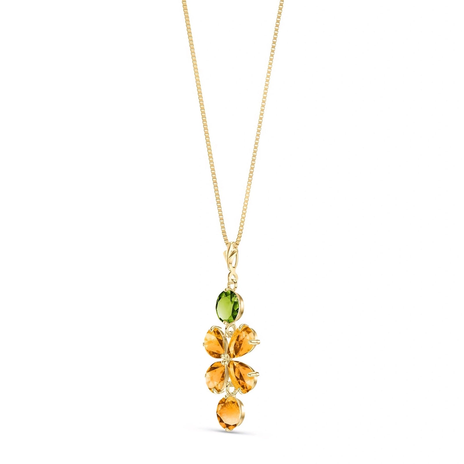 Yellow Gold Classic Necklace Amethyst 10K — Arianna
