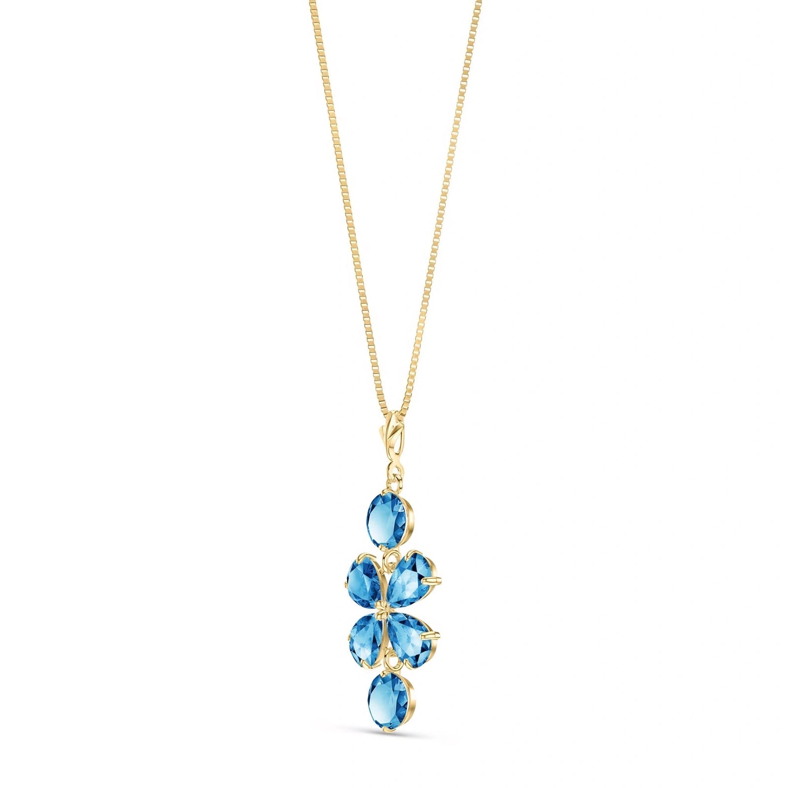 Yellow Gold Classic Necklace Citrine 10K — Arianna