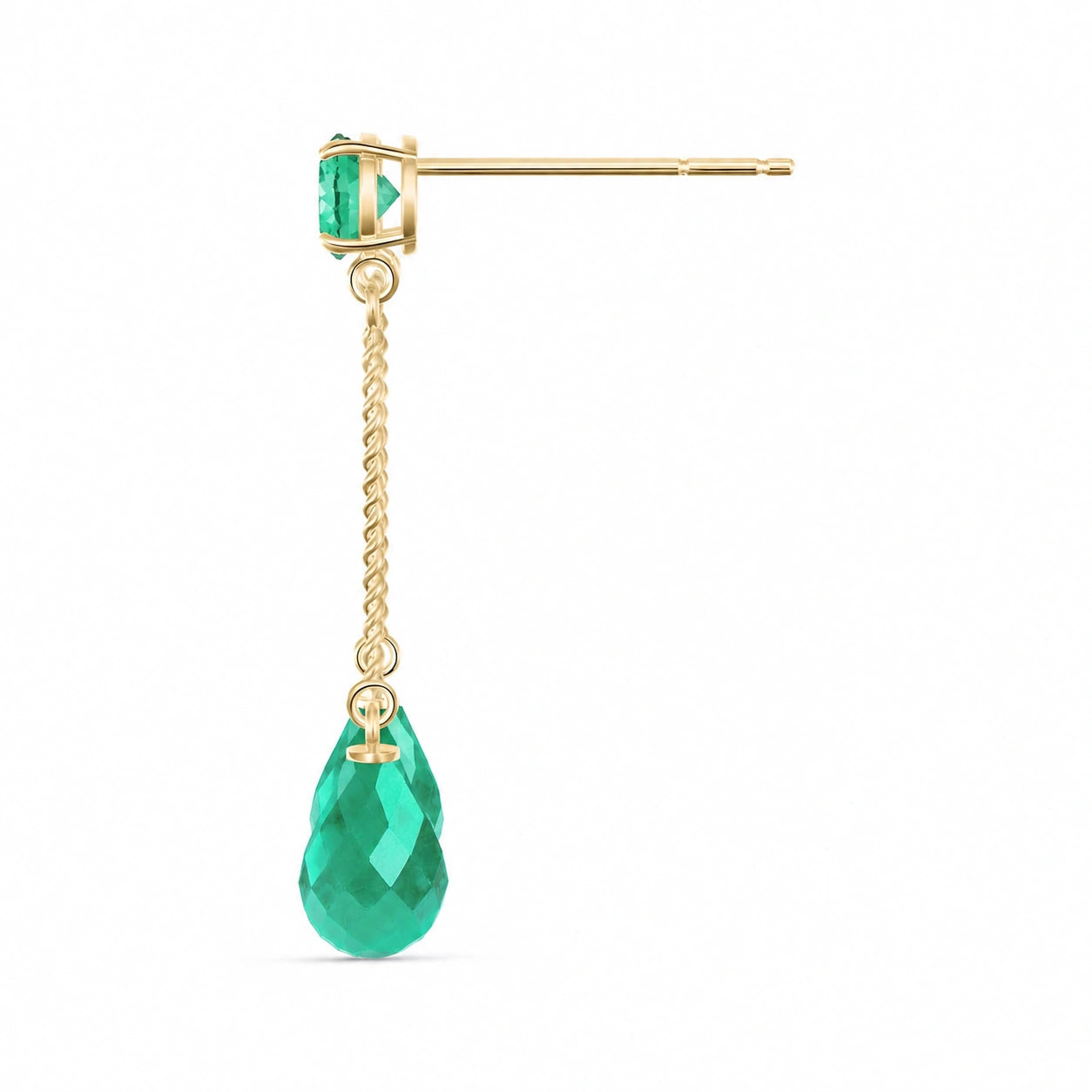Yellow Gold Emerald — Mariaanastasia