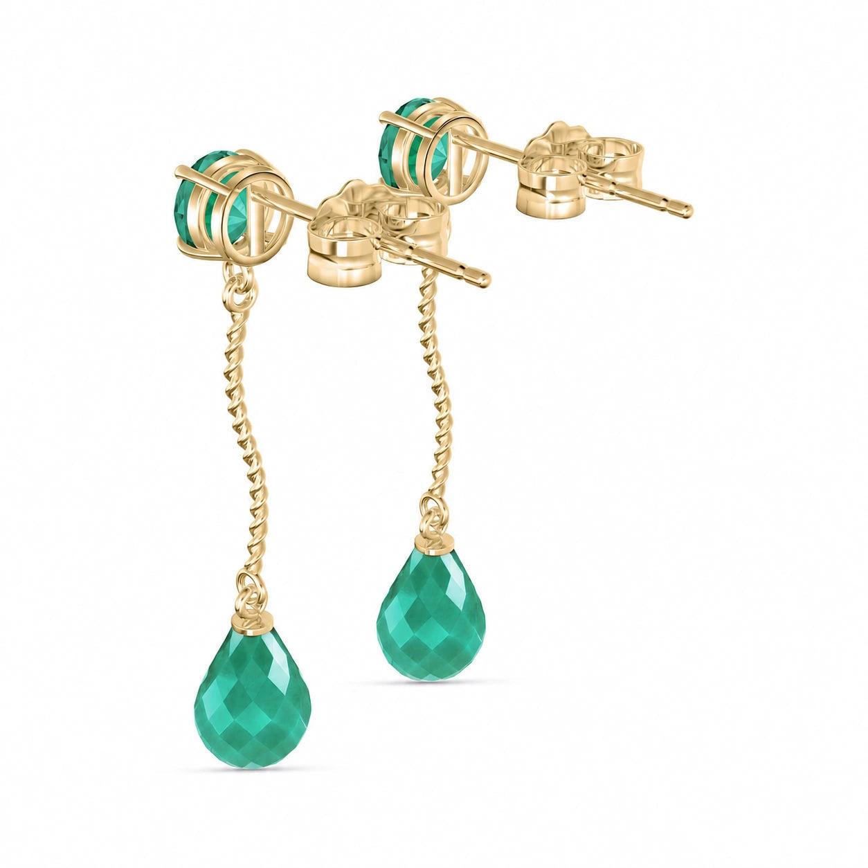 Yellow Gold Emerald — Mariaanastasia