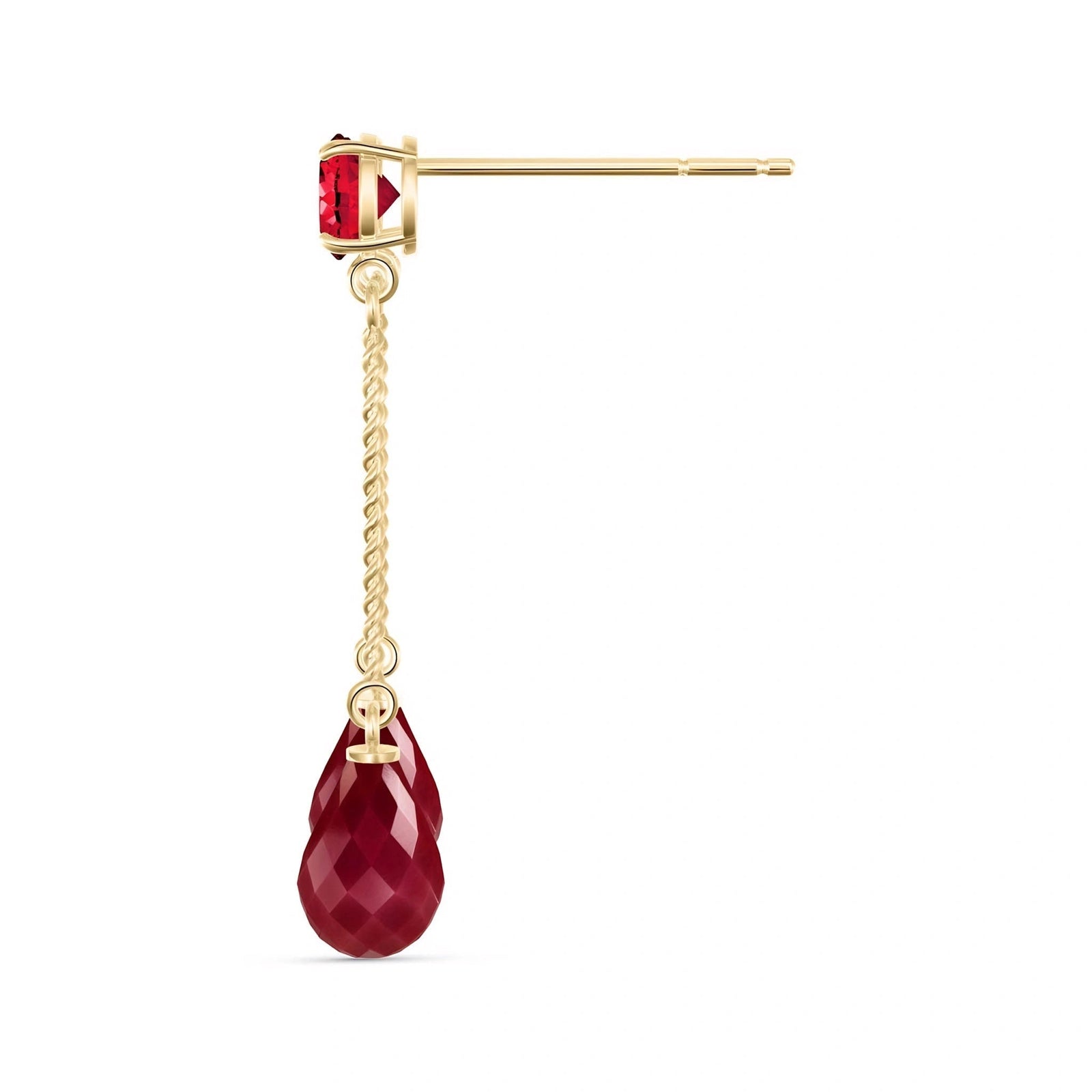 Yellow Gold Ruby — Mariaanastasia