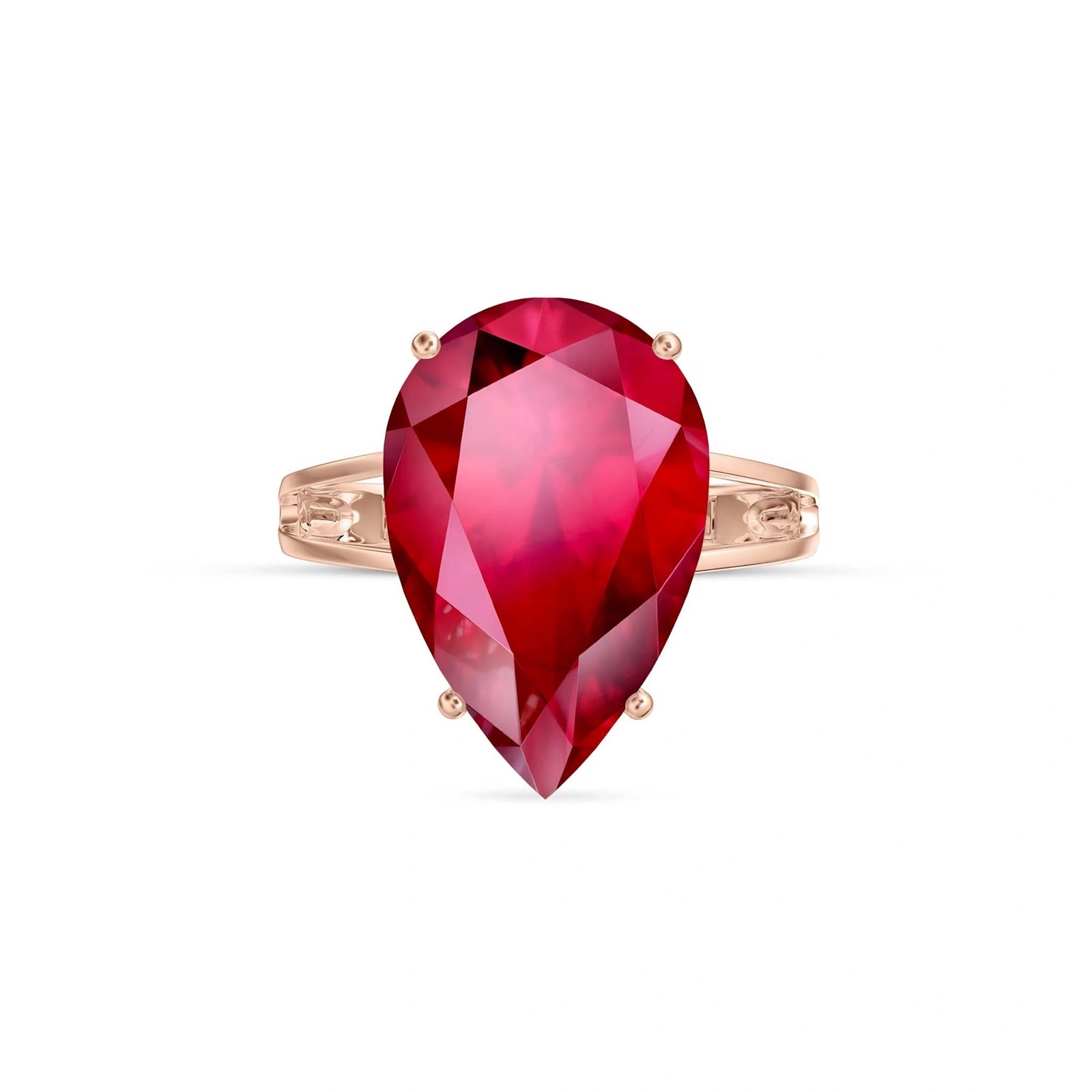 Rose Gold Ruby — Claudia