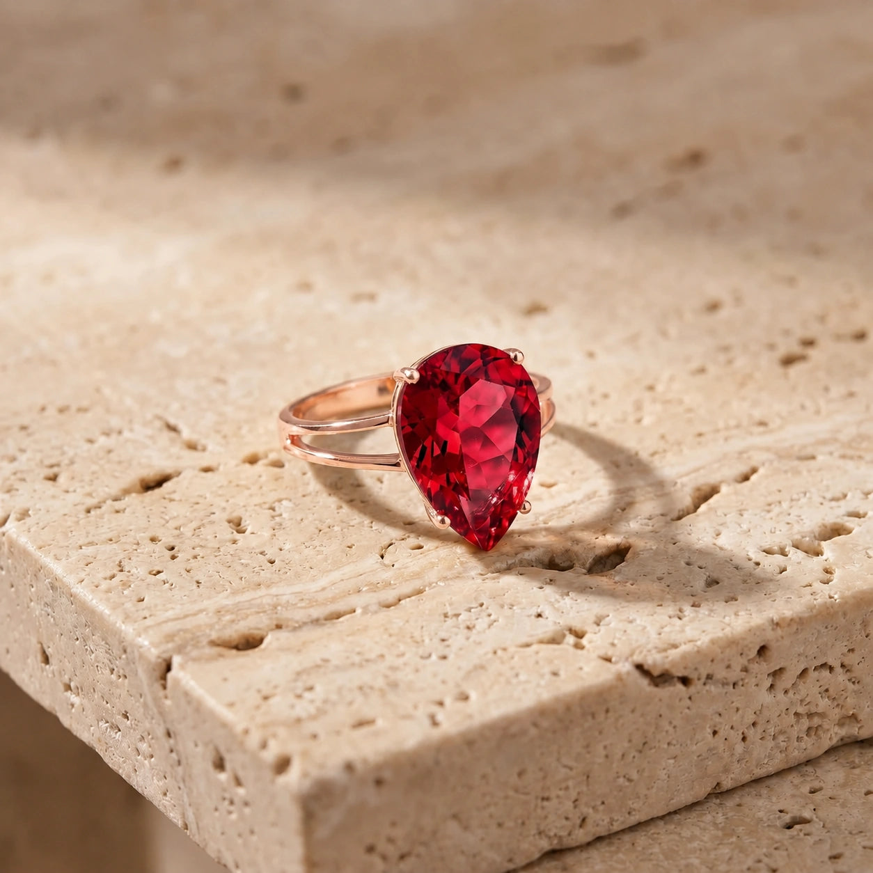Rose Gold Ruby — Claudia