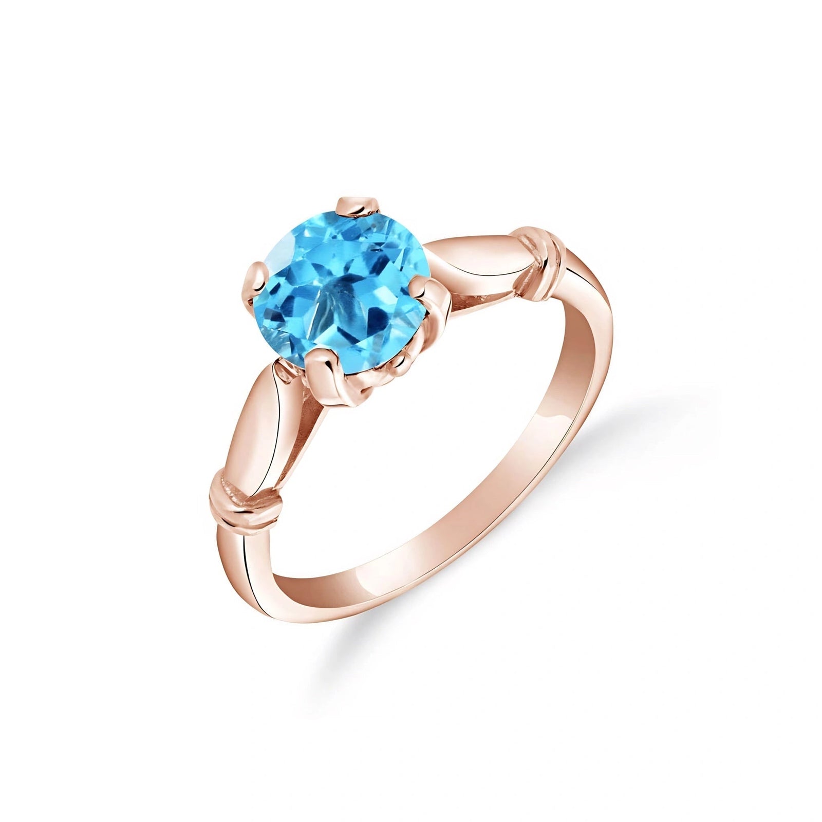 Rose Gold Blue Topaz — Ausilia