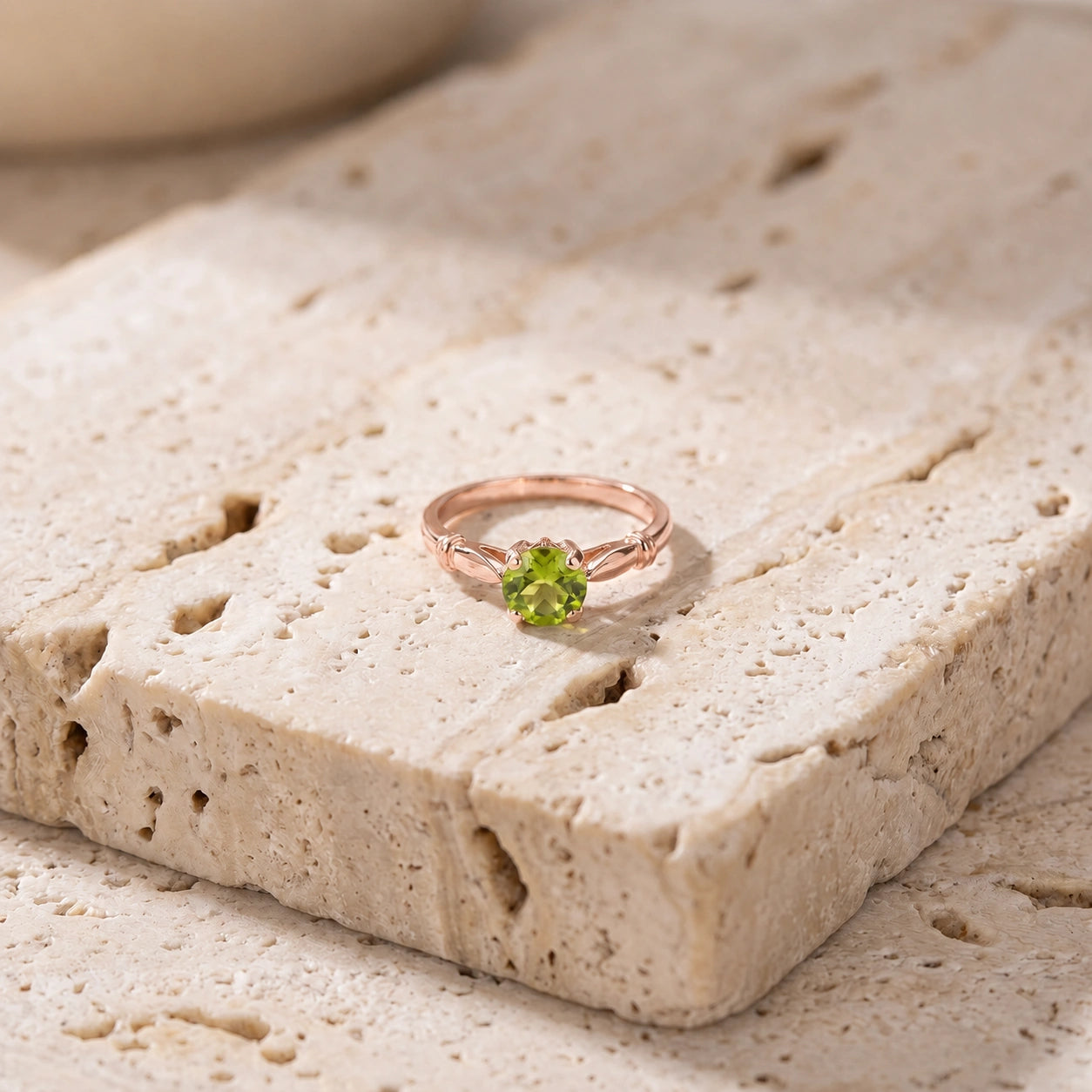 Rose Gold Peridot — Ausilia