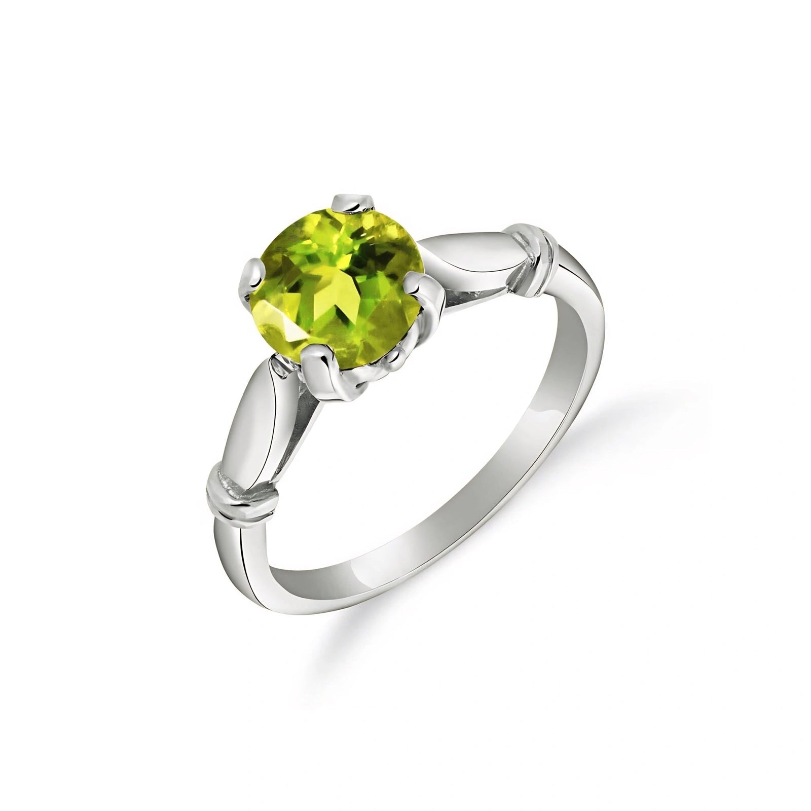 White Gold Peridot — Ausilia