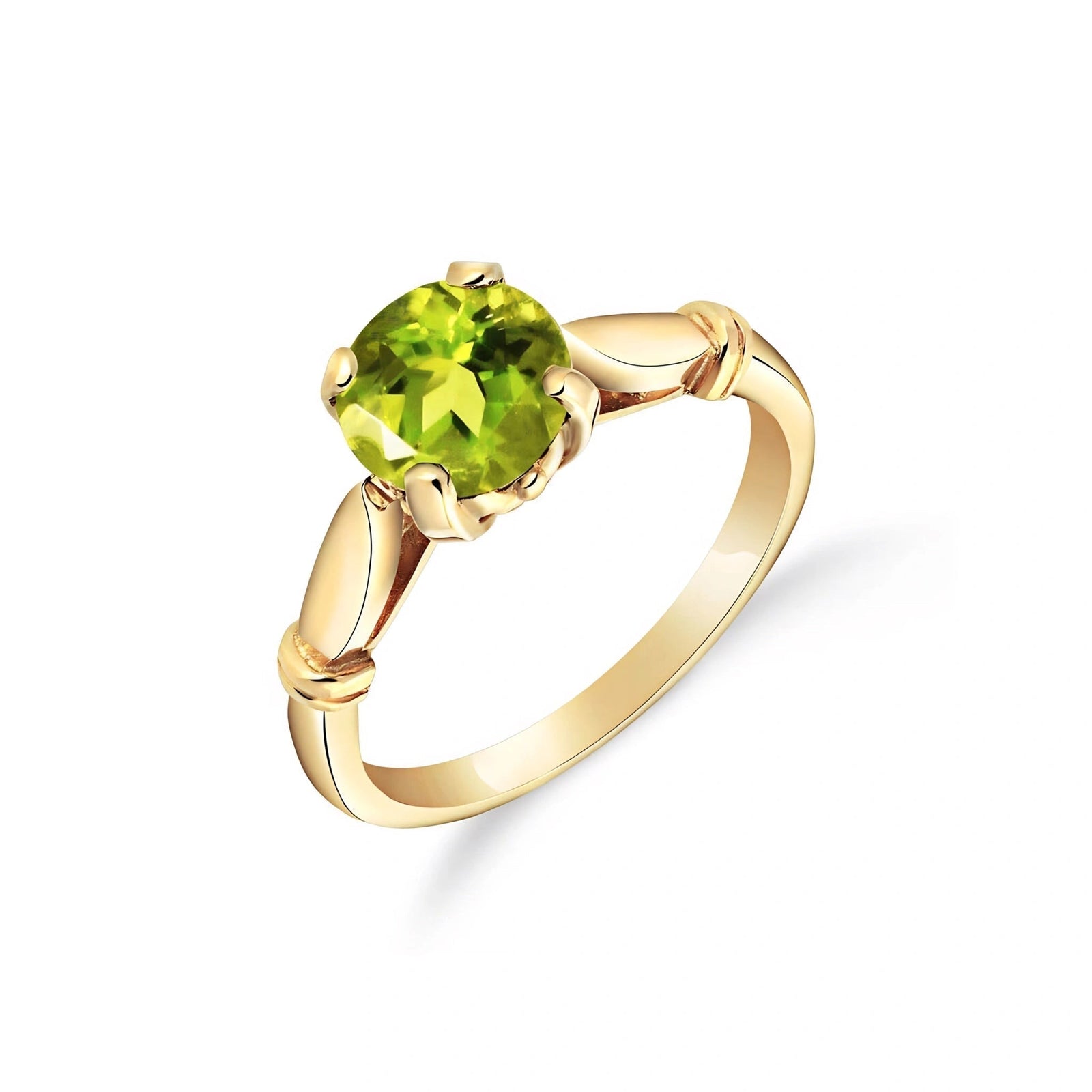 Yellow Gold Peridot — Ausilia