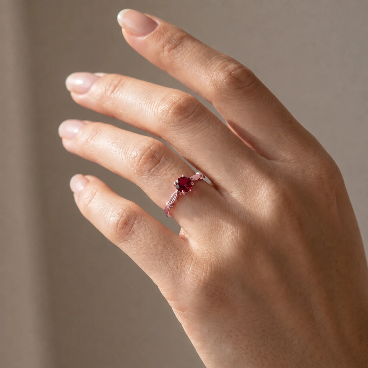 Rose Gold Ruby — Ausilia