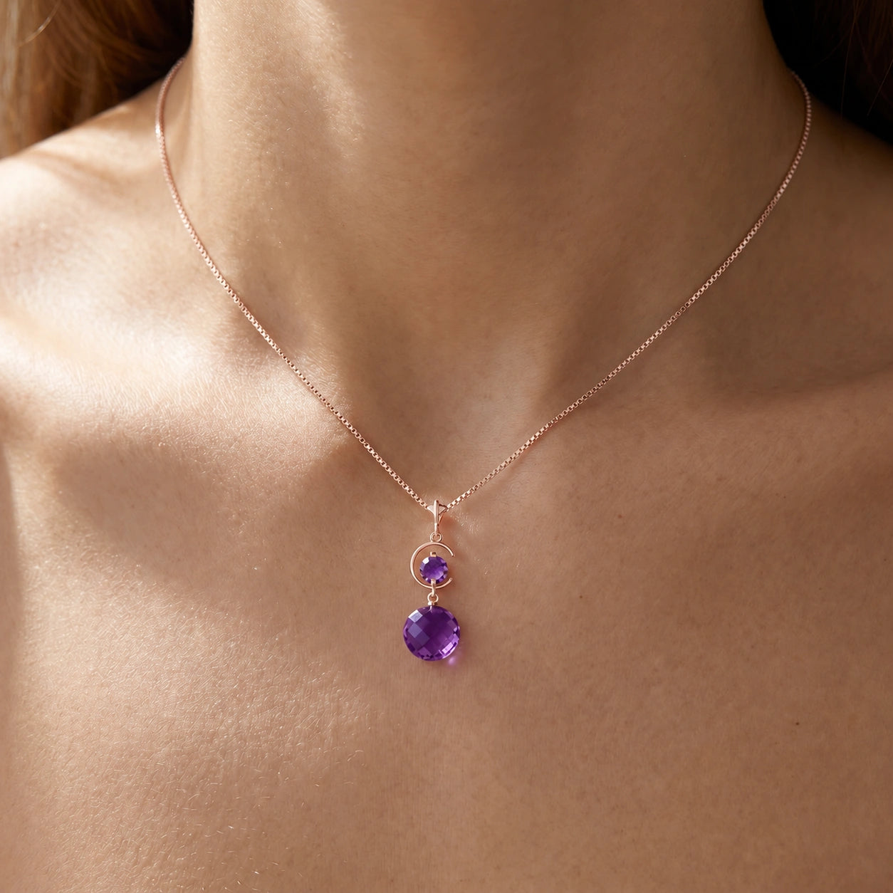 Rose Gold Amethyst — Azzolina