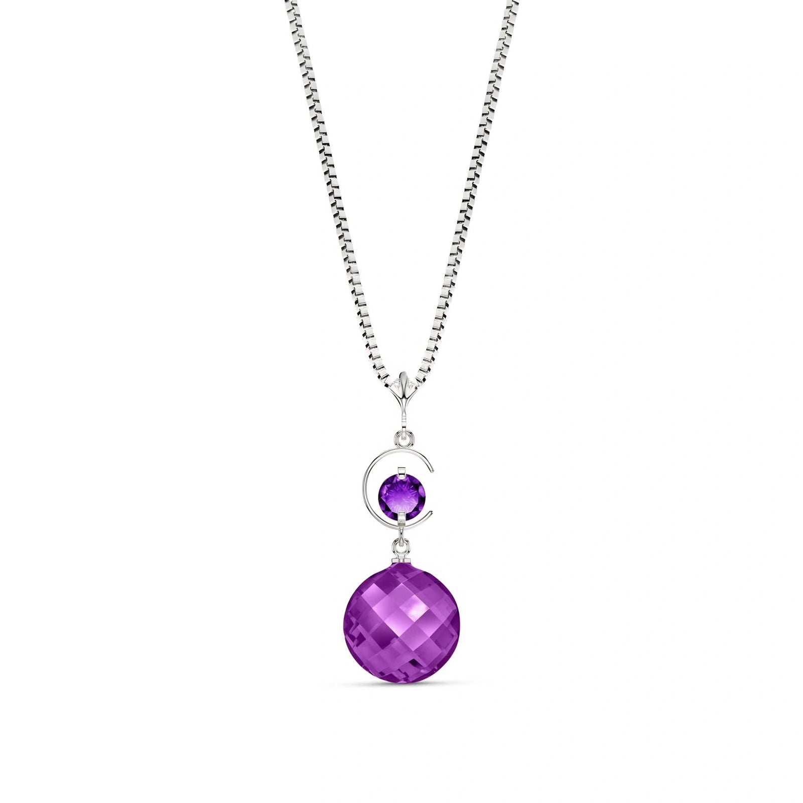 White Gold Amethyst — Azzolina