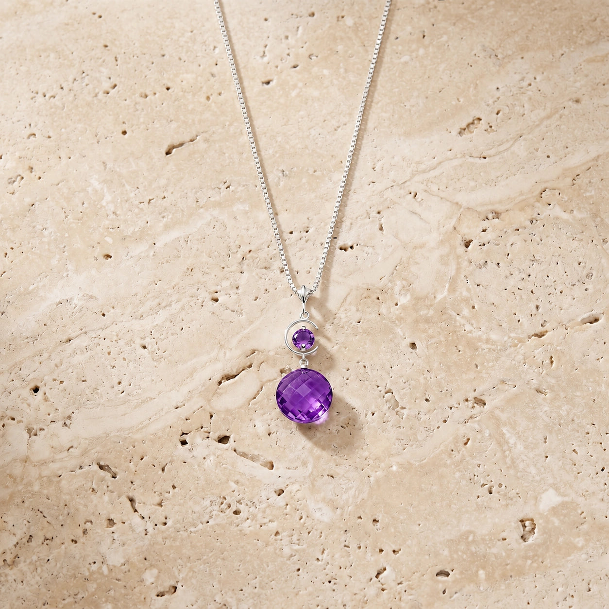 White Gold Amethyst — Azzolina