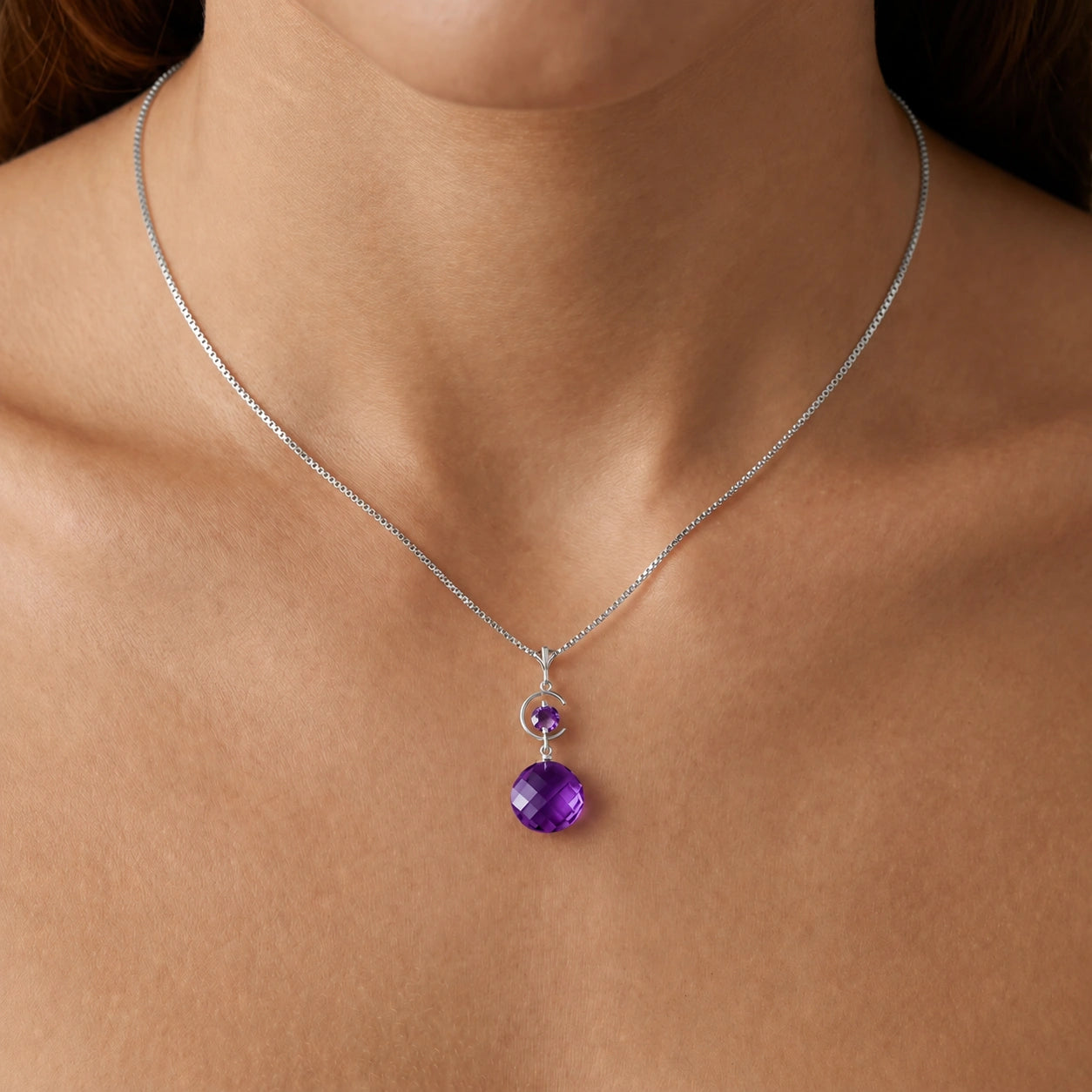 White Gold Amethyst — Azzolina