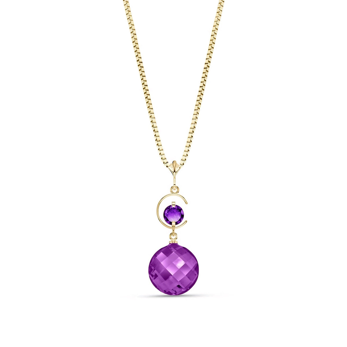 Yellow Gold Amethyst — Azzolina