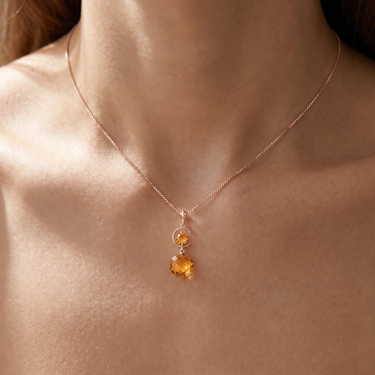 Rose Gold Citrine — Azzolina