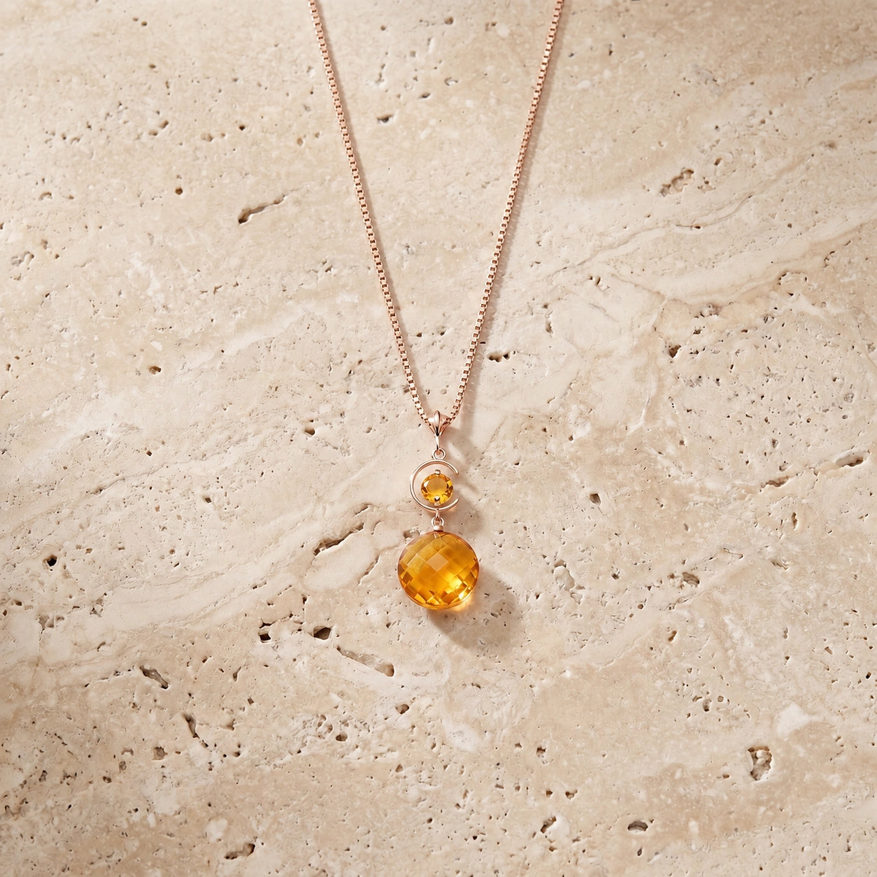 Rose Gold Citrine — Azzolina