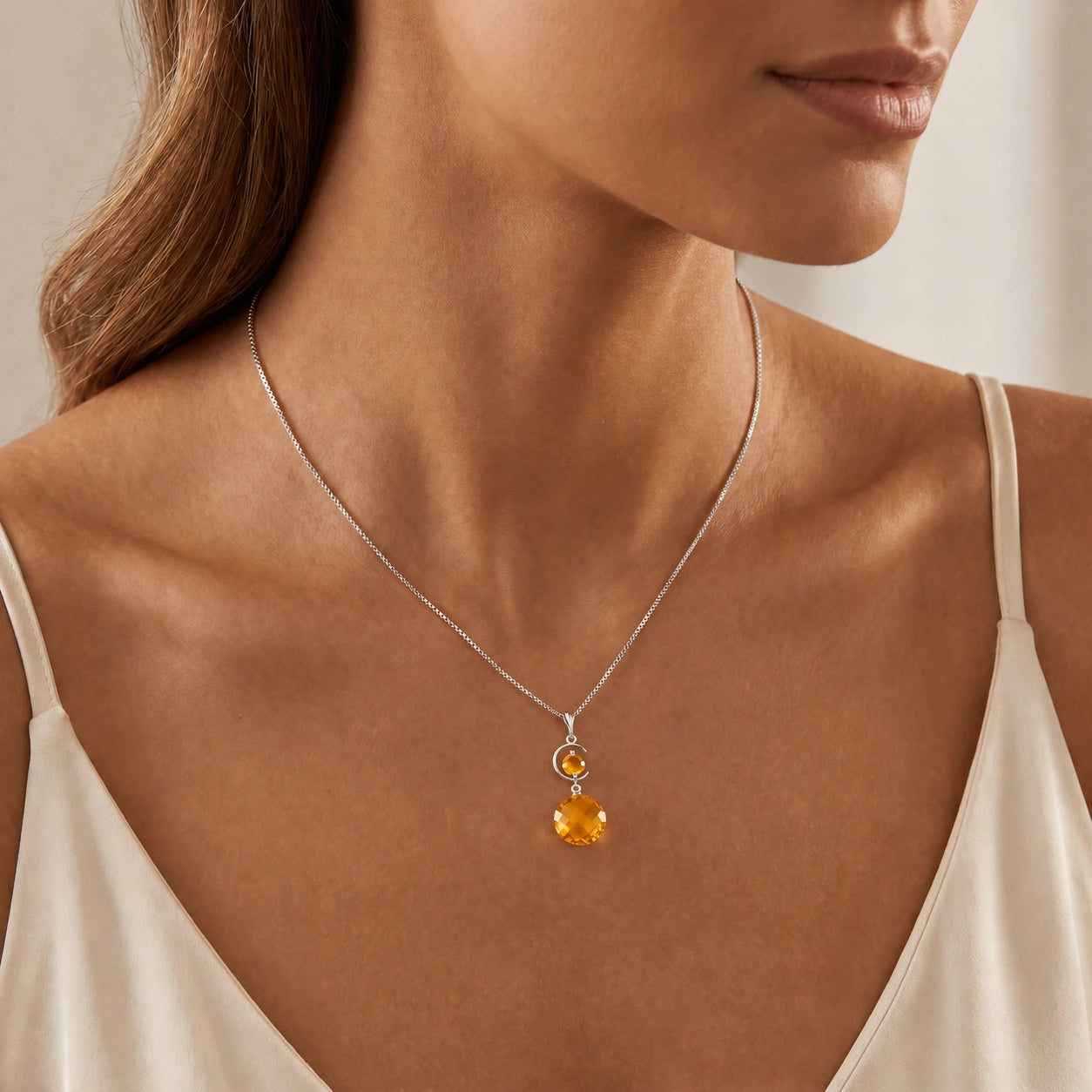 White Gold Citrine — Azzolina