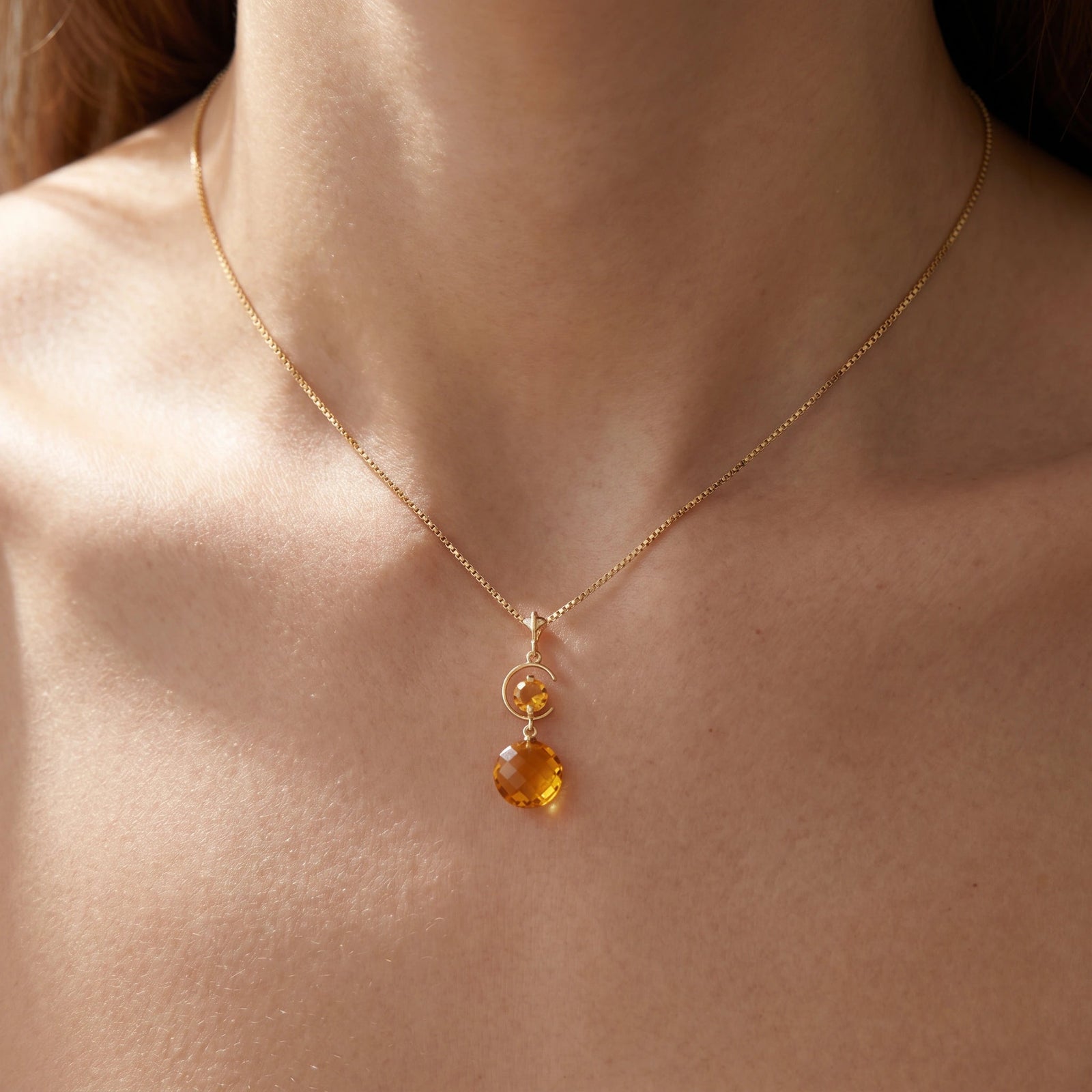 Yellow Gold Citrine — Azzolina