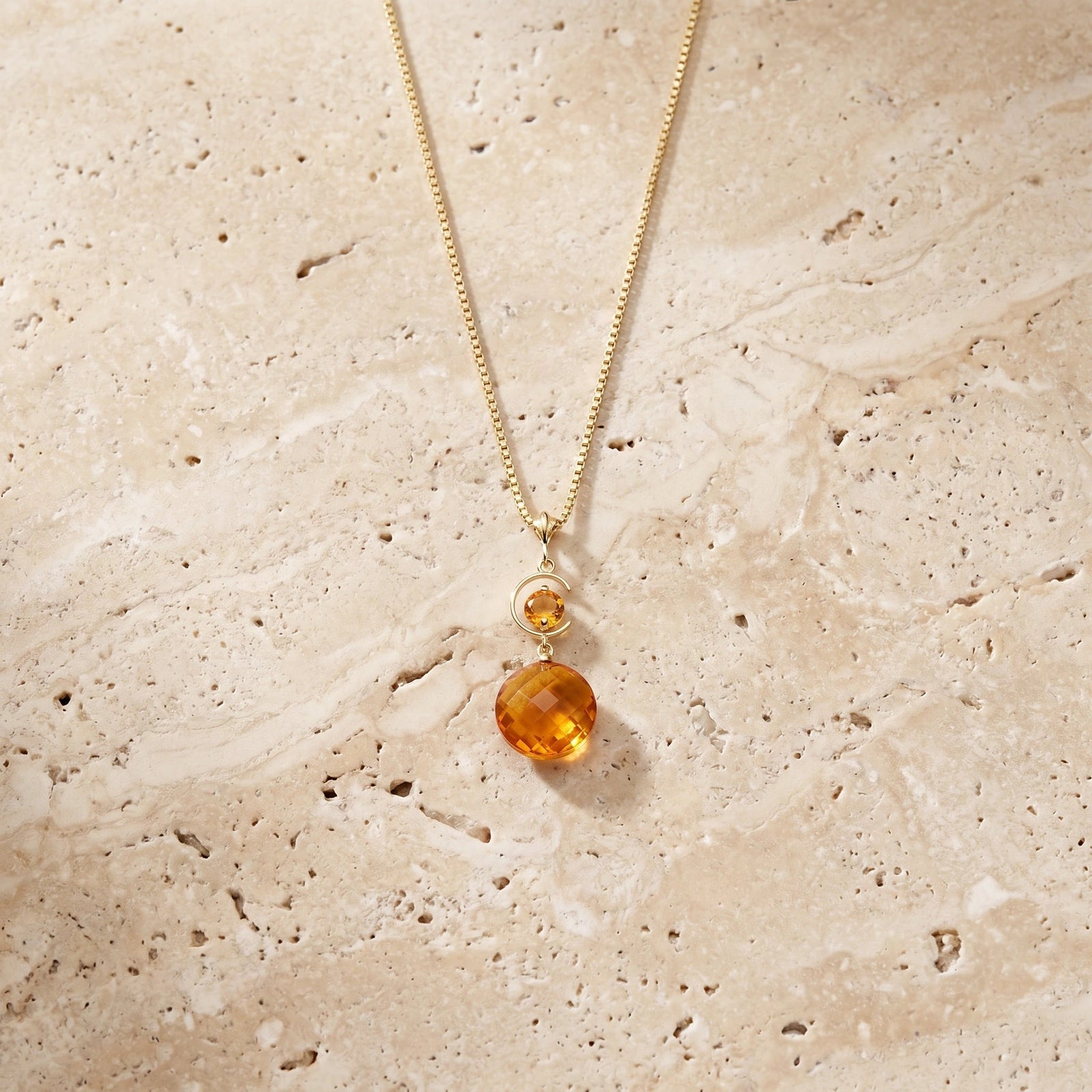 Yellow Gold Citrine — Azzolina