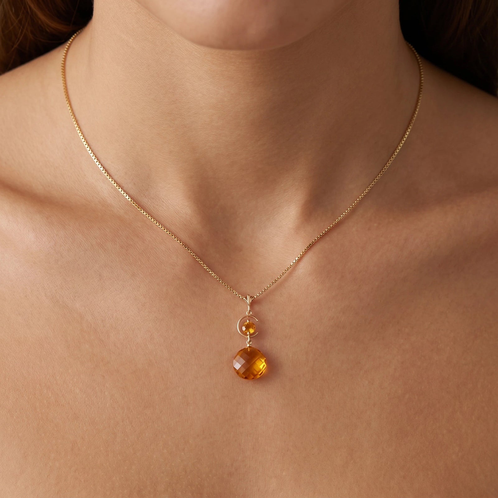 Yellow Gold Citrine — Azzolina