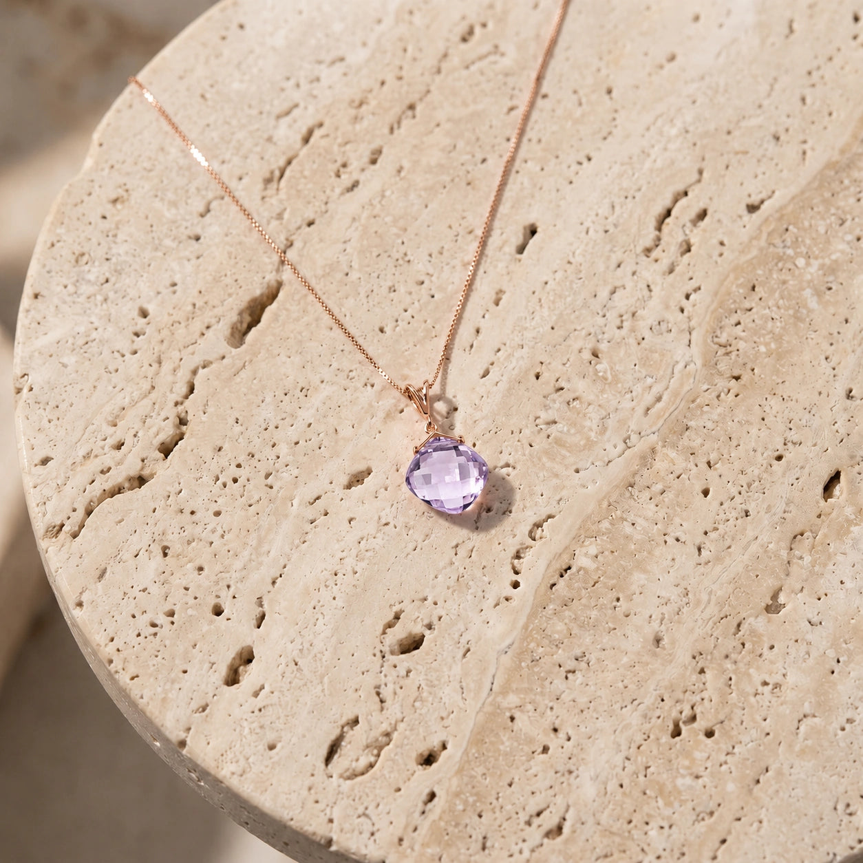 Rose Gold Amethyst — Celina