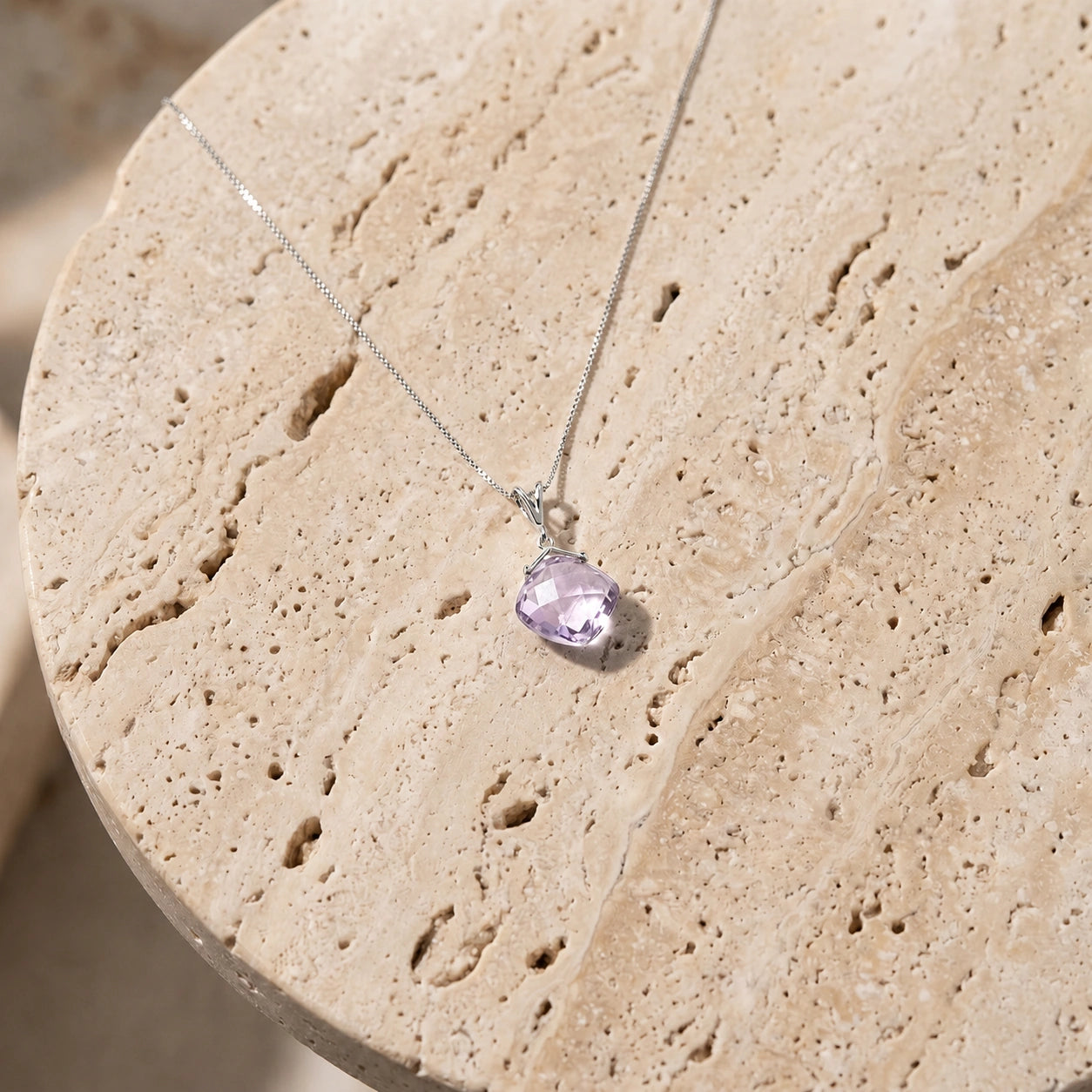 White Gold Amethyst — Celina
