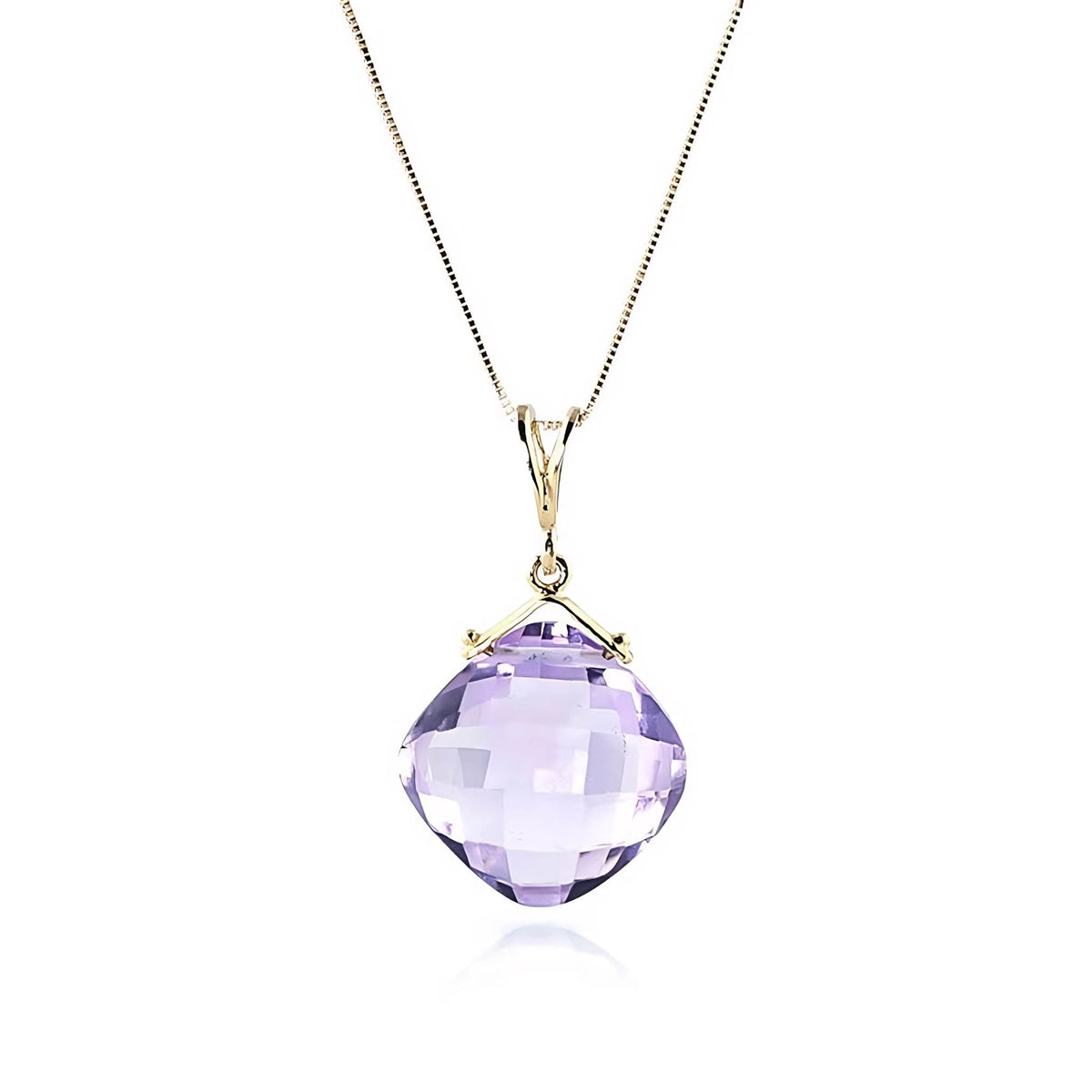 Yellow Gold Amethyst — Celina