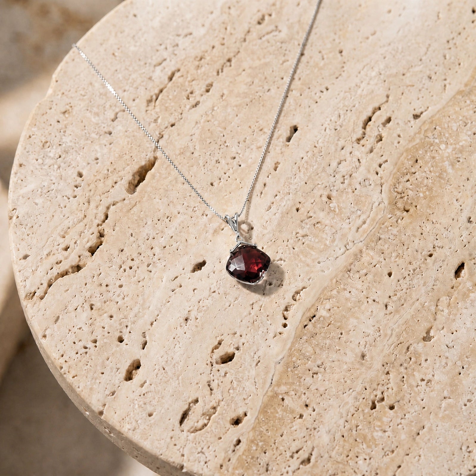 White Gold Garnet — Celina