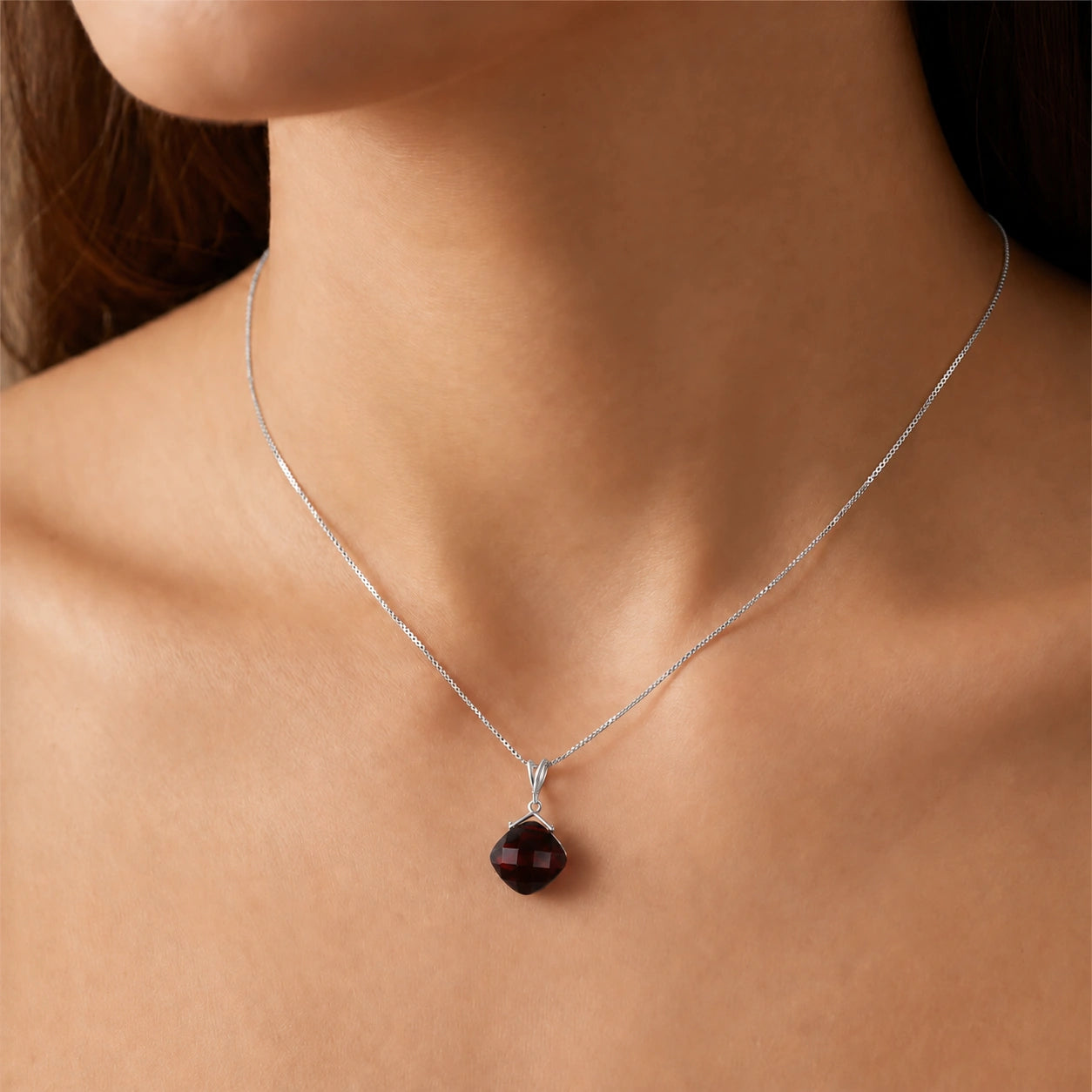 White Gold Garnet — Celina