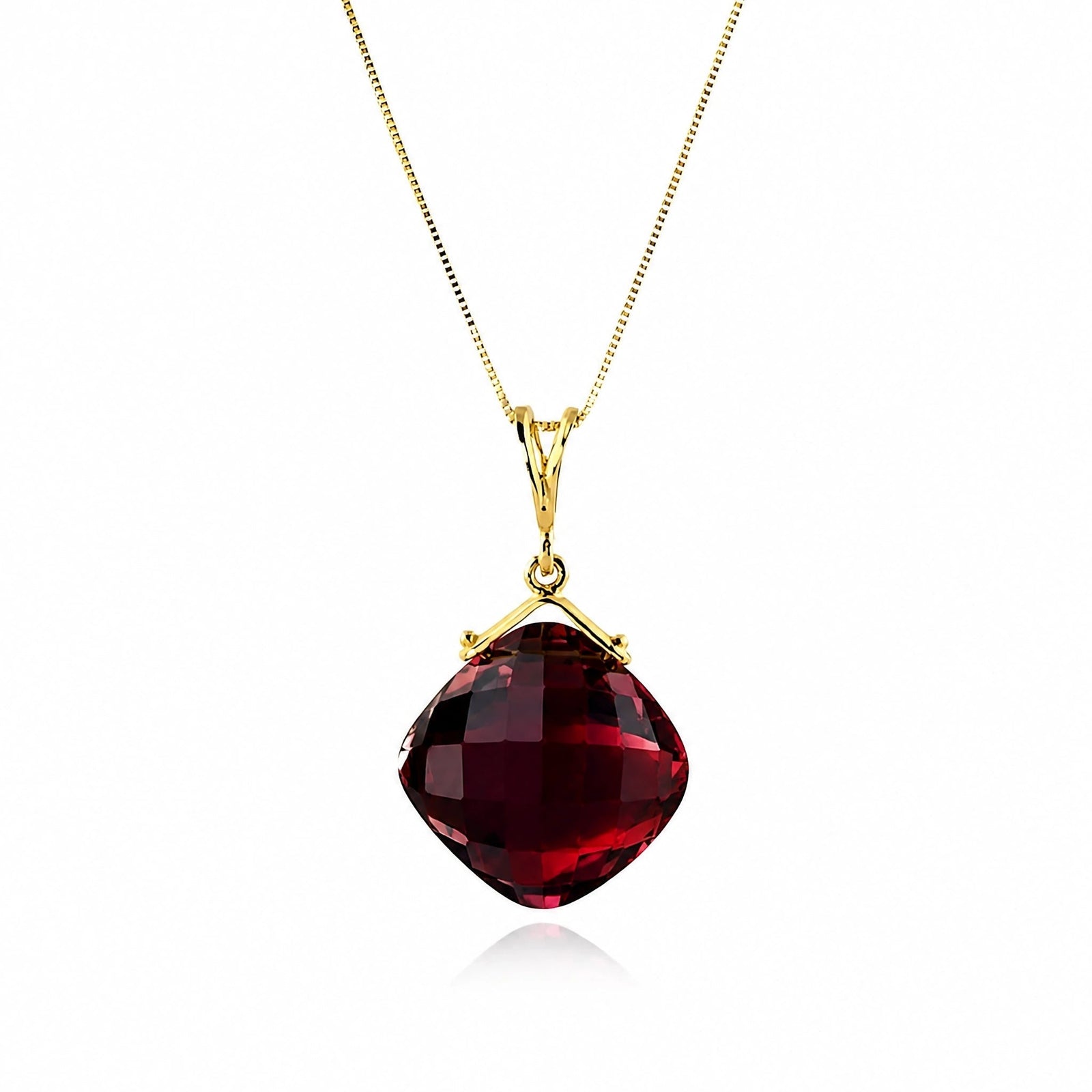 Yellow Gold Garnet — Celina