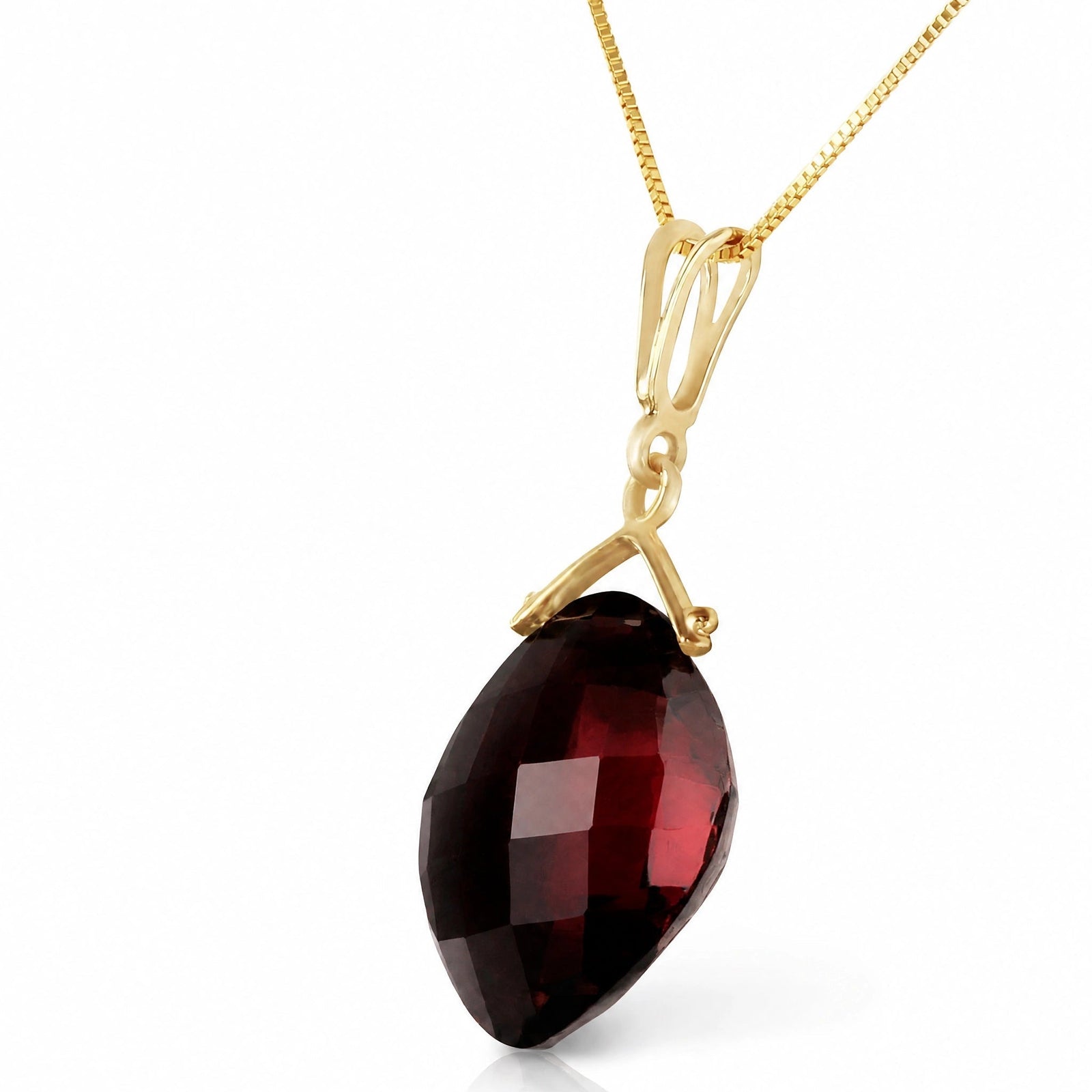 Yellow Gold Garnet — Celina
