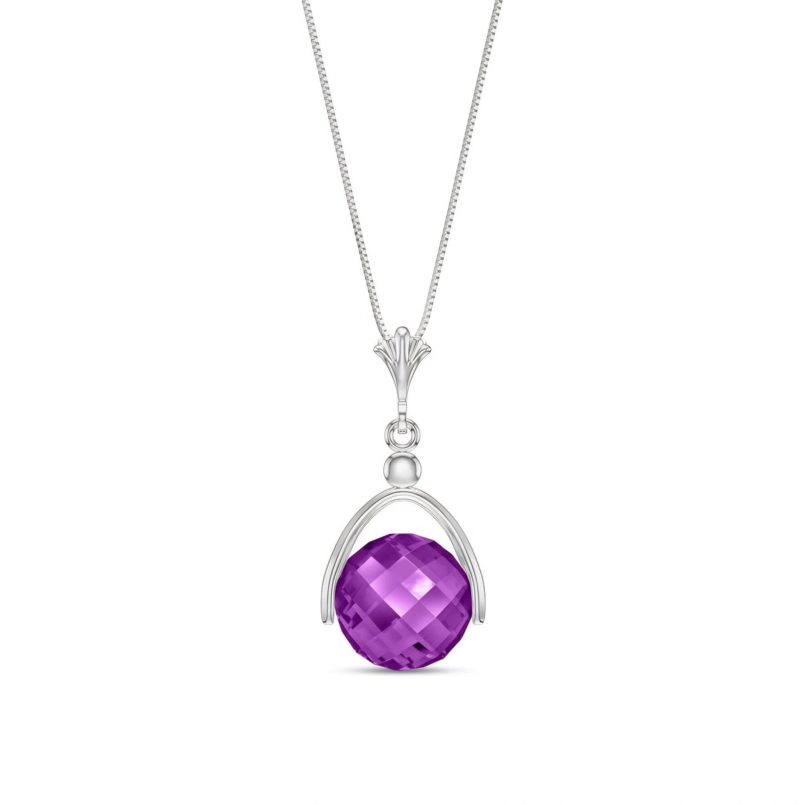 White Gold Amethyst — Rosanna