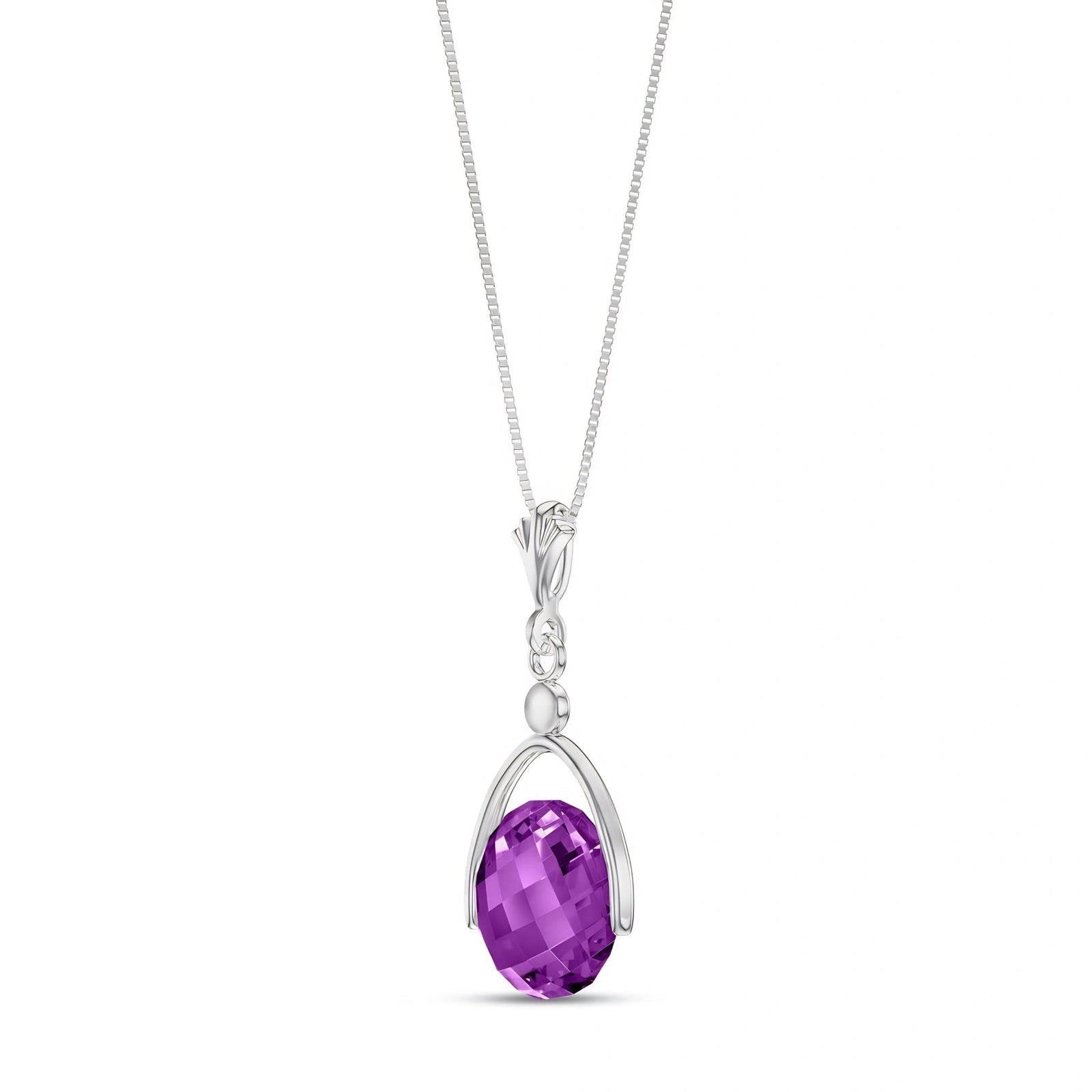 White Gold Amethyst — Rosanna