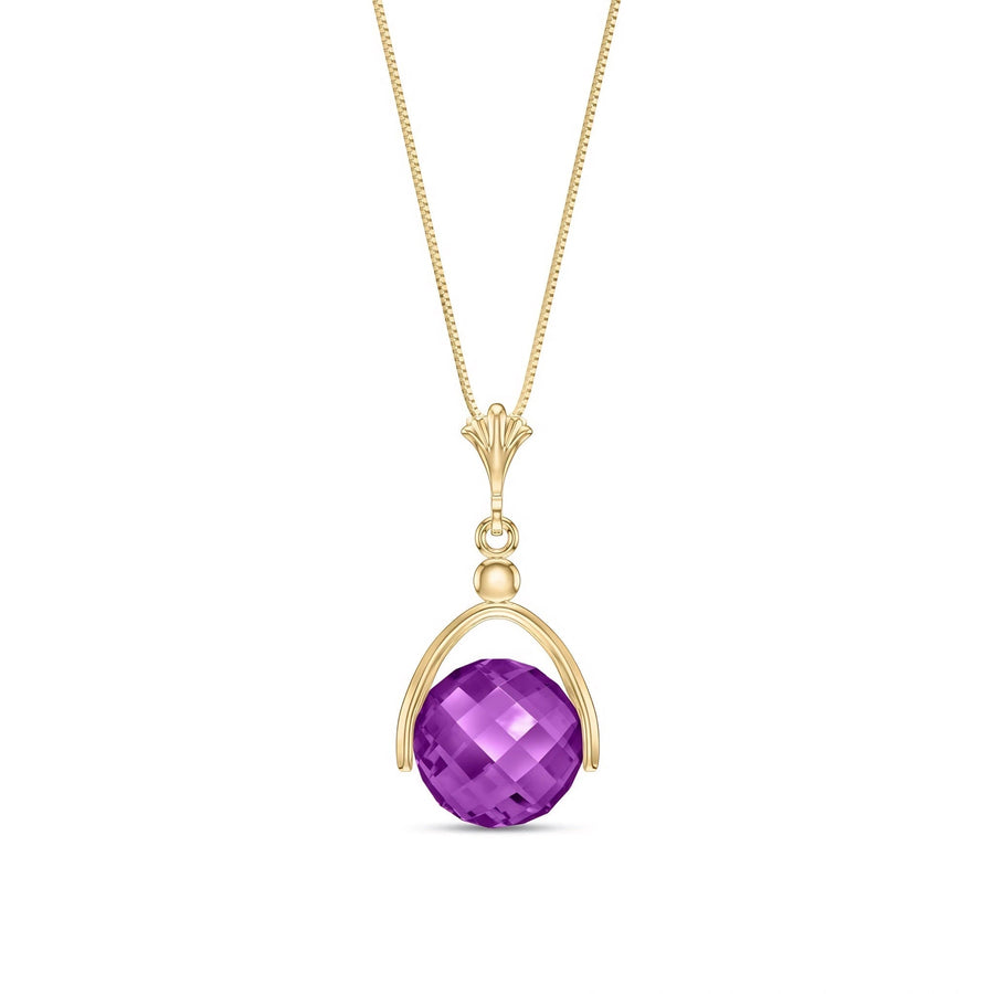 Yellow Gold Amethyst — Rosanna