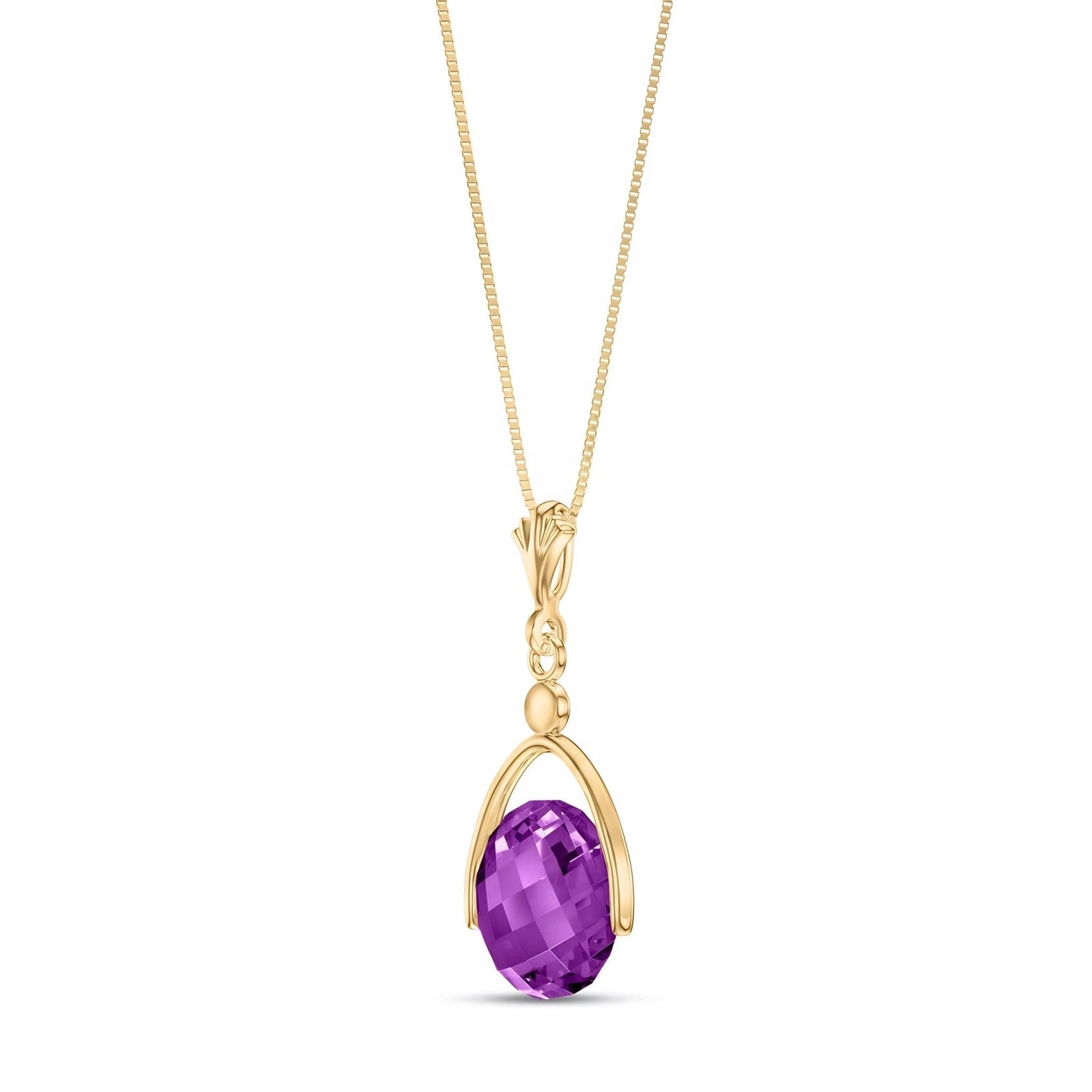 Yellow Gold Amethyst — Rosanna