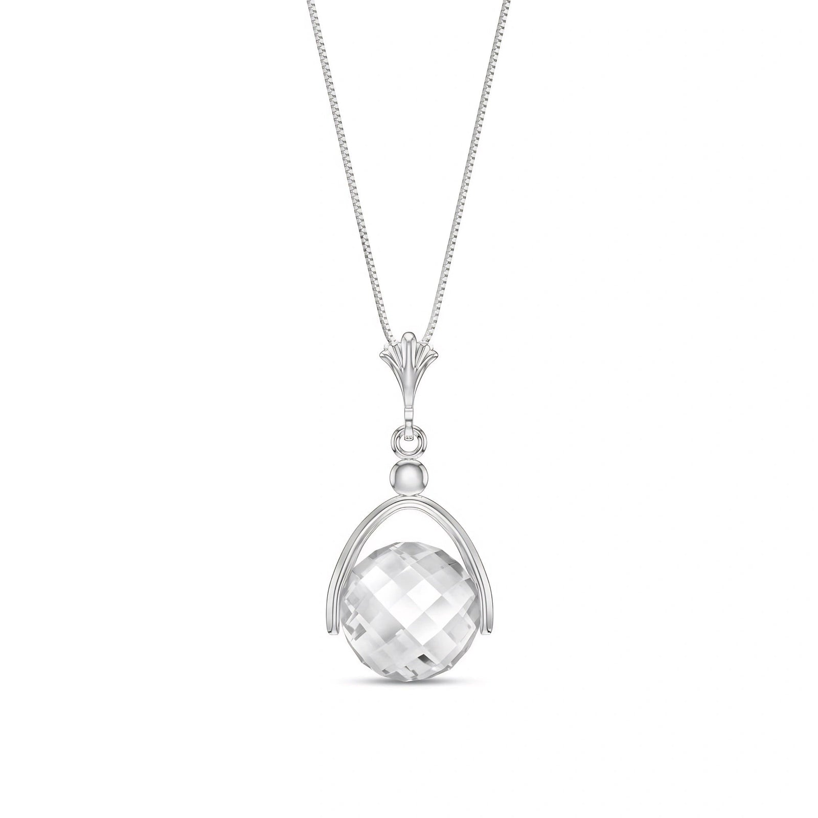 White Gold White Topaz — Rosanna