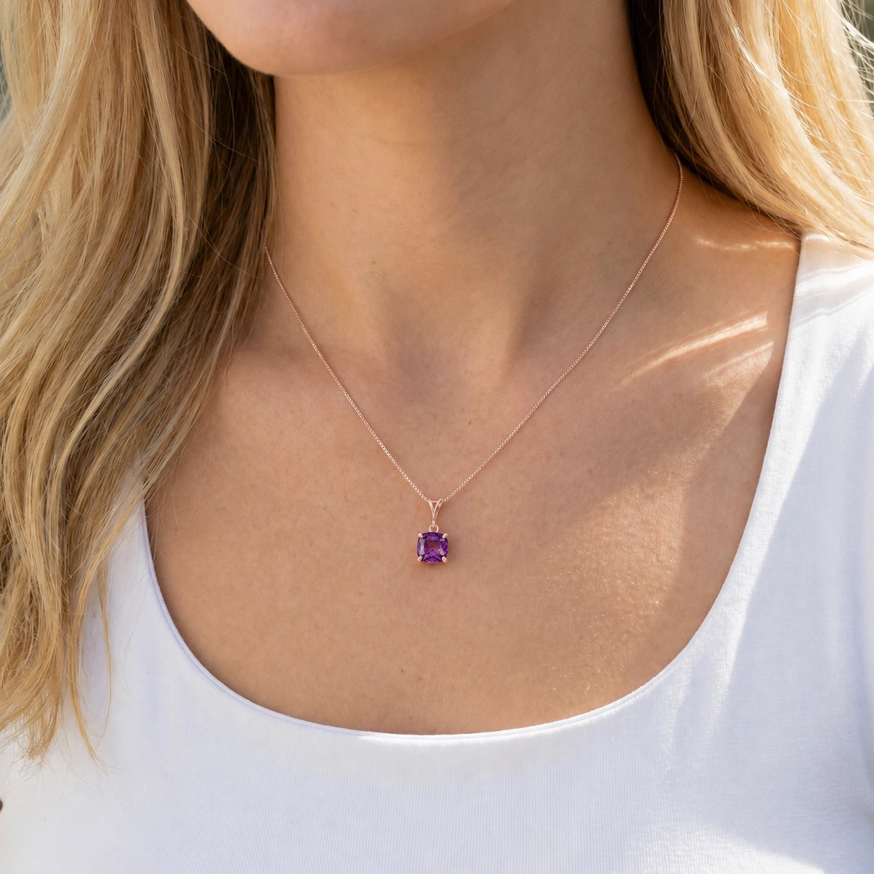 Rose Gold Amethyst — Calida