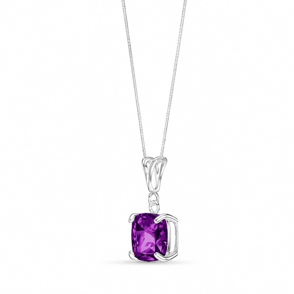 White Gold Amethyst — Calida