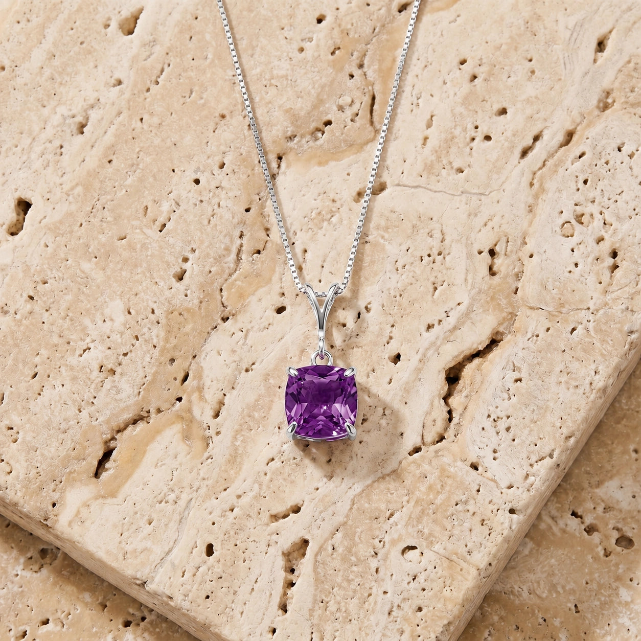 White Gold Amethyst — Calida