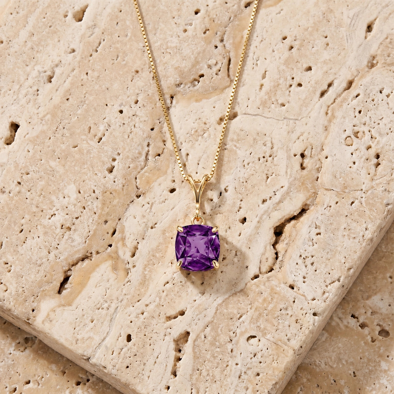 Yellow Gold Amethyst — Calida