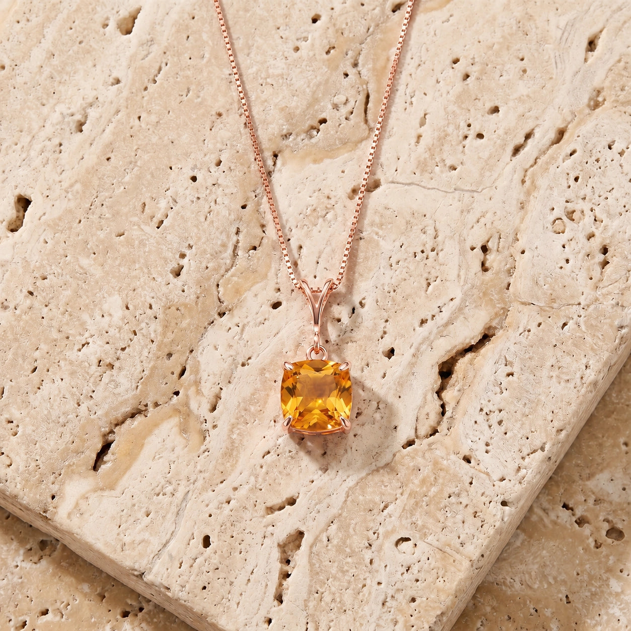 Rose Gold Citrine — Calida