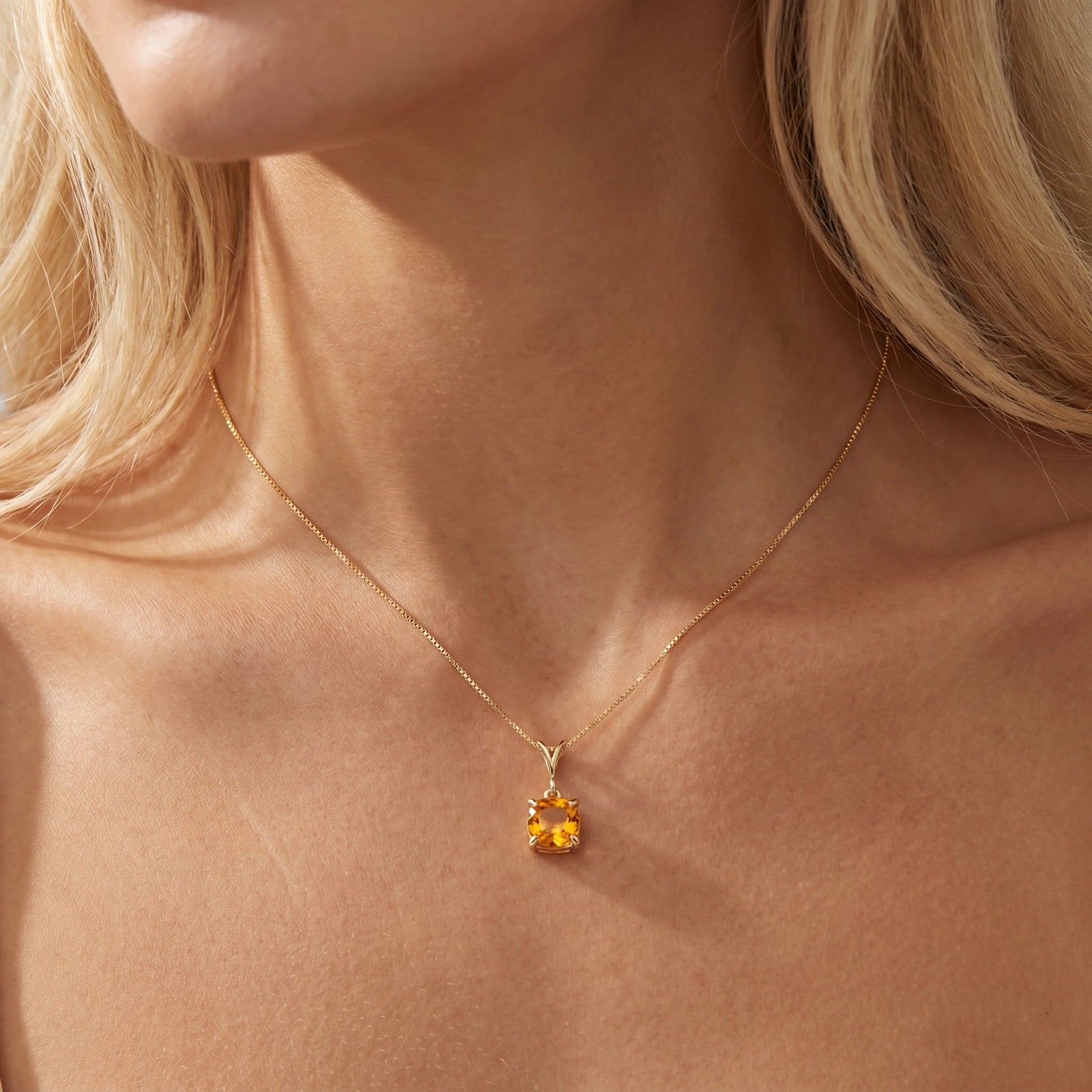 Yellow Gold Citrine — Calida