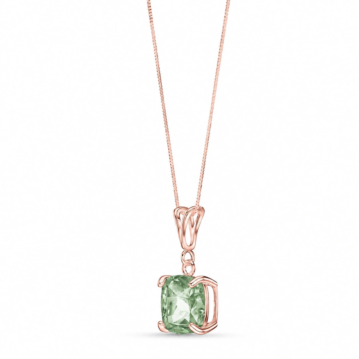 Rose Gold Green Amethyst — Calida