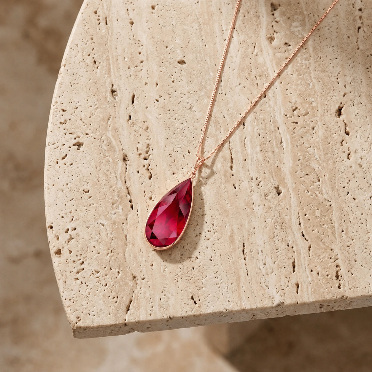 Rose Gold Ruby — Brigitta