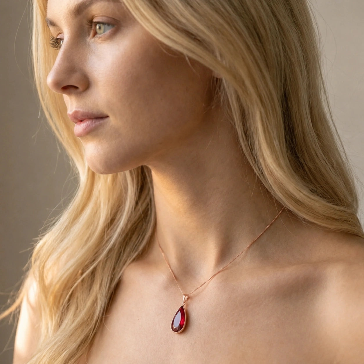 Rose Gold Ruby — Brigitta
