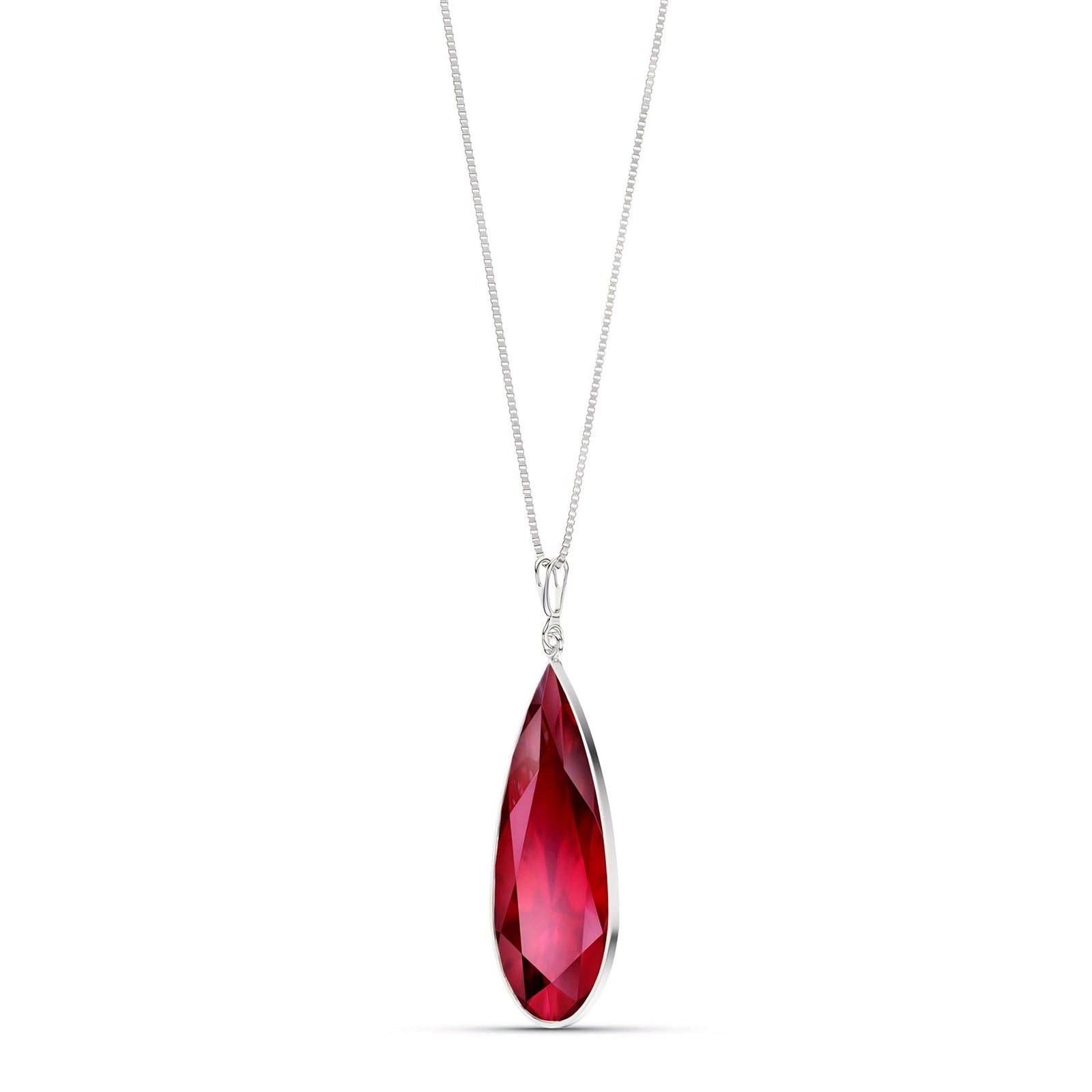 White Gold Ruby — Brigitta