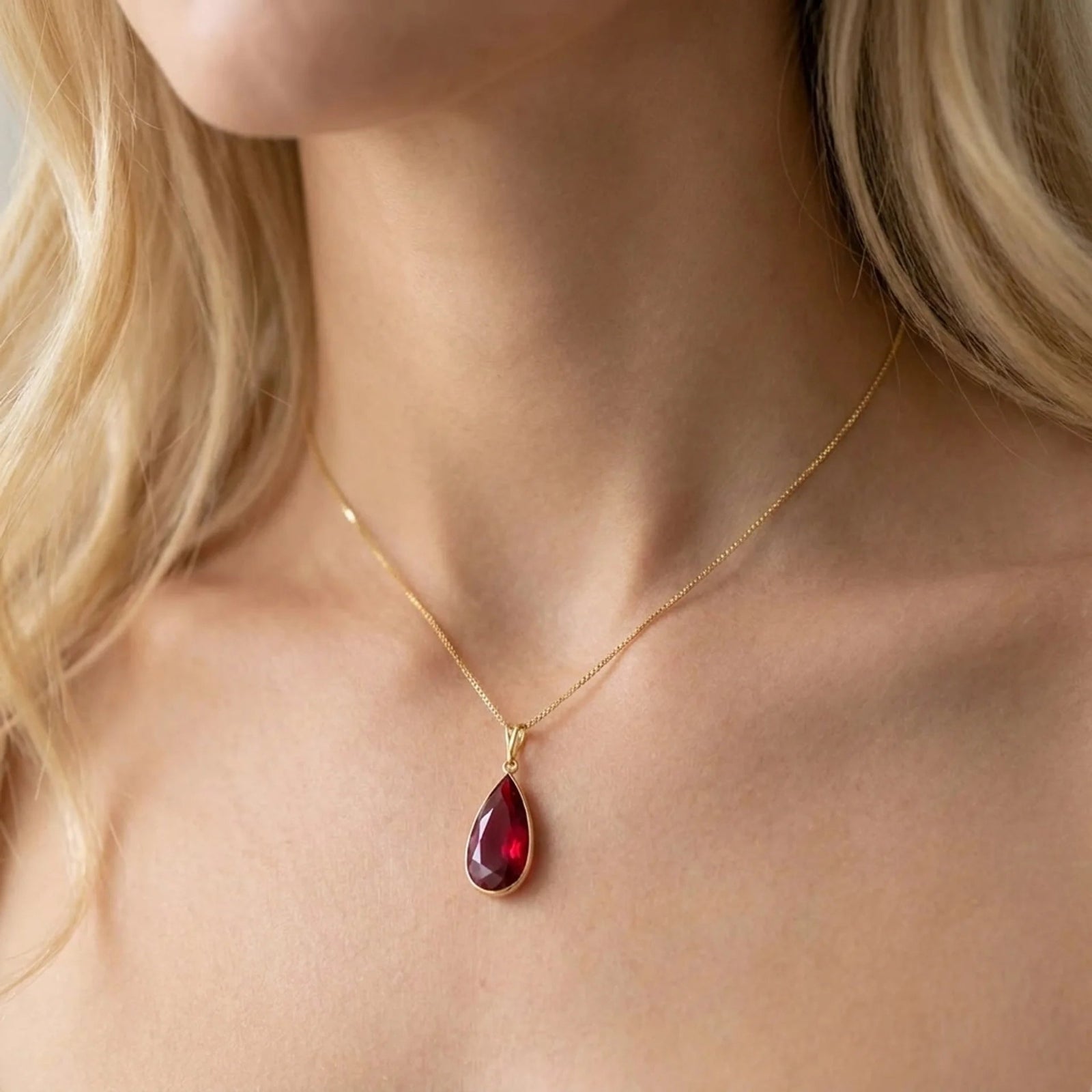 Yellow Gold Ruby — Brigitta